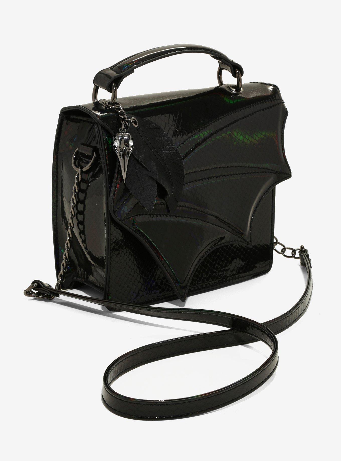 Disney Maleficent Dragon Scale Crossbody Bag, , alternate