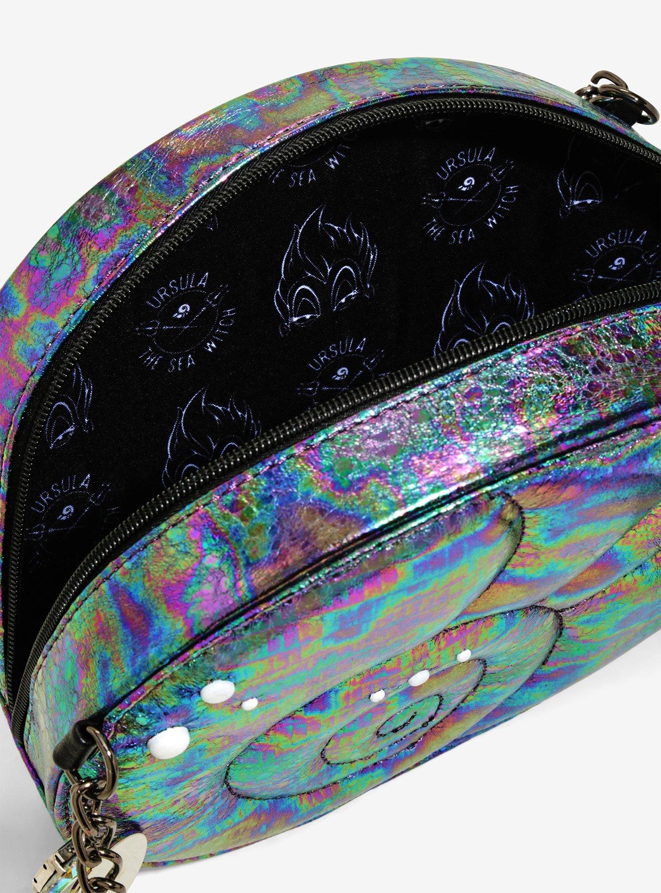 Disney The Little Mermaid Ursula Shell Crossbody Purse, , alternate