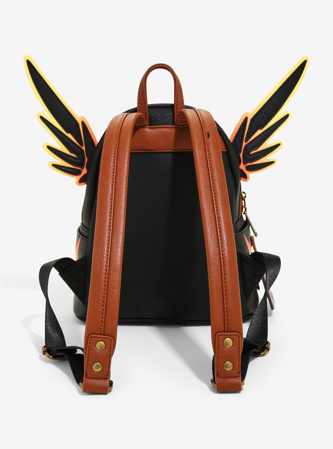 Loungefly Overwatch Witch Mercy Mini Backpack BoxLunch Exclusive