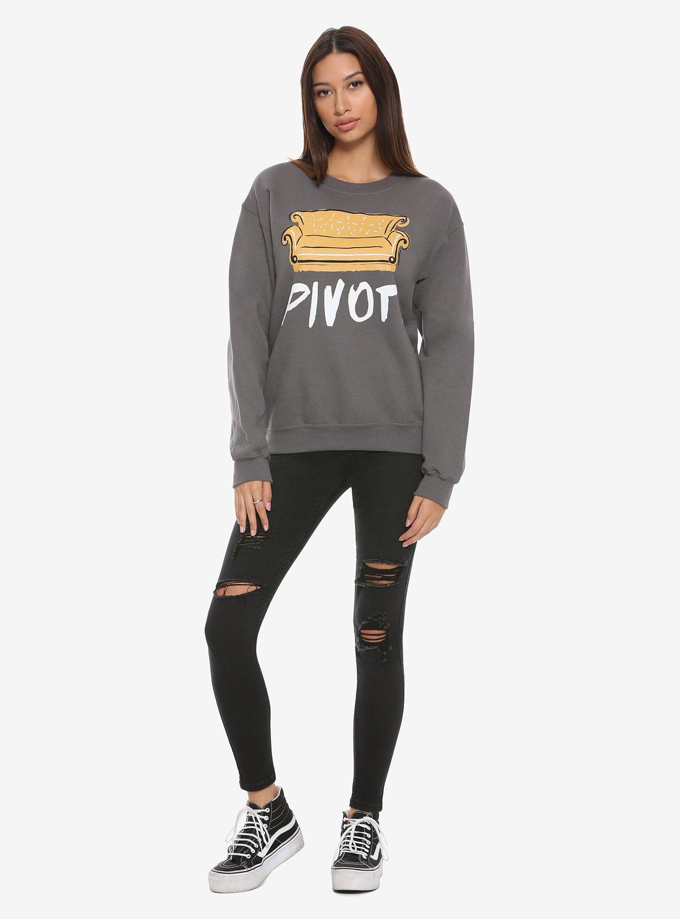 Friends Pivot Sofa Pullover Girls Sweatshirt, , alternate