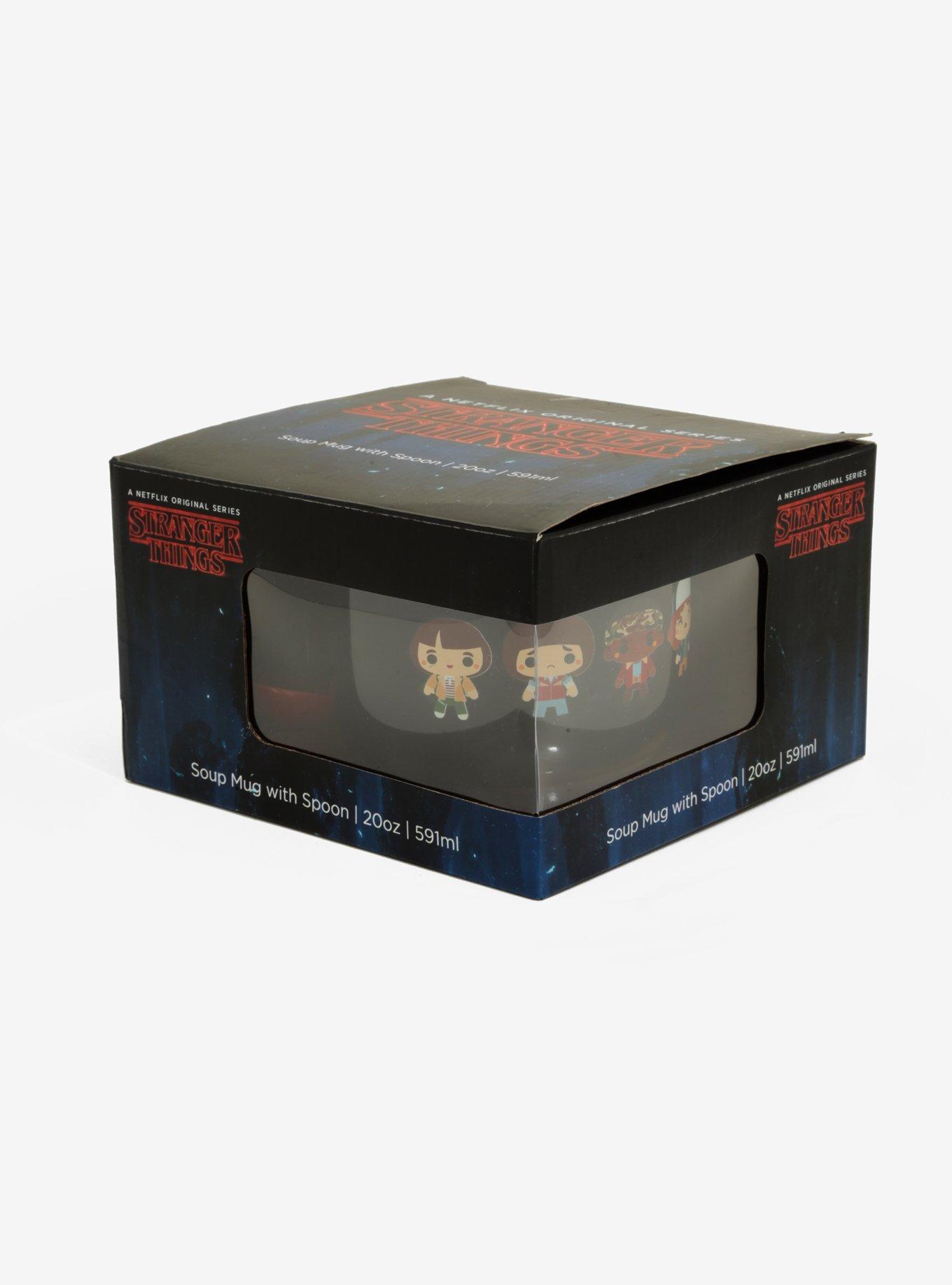 Stranger Things Chibi Characters Mug & Spoon Set, , alternate