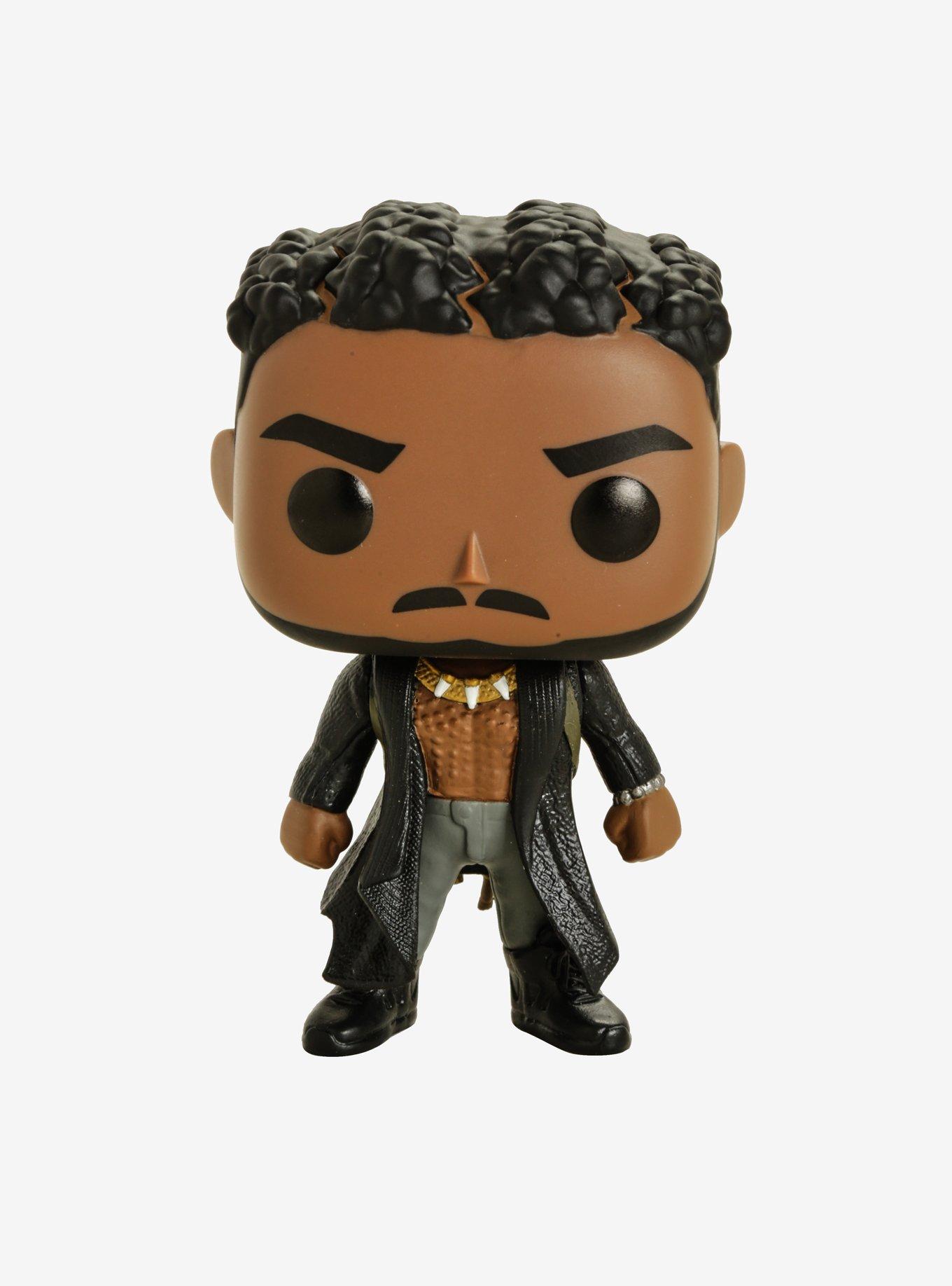 Funko Pop! Marvel Black Panther Erik Killmonger Vinyl Figure, , alternate