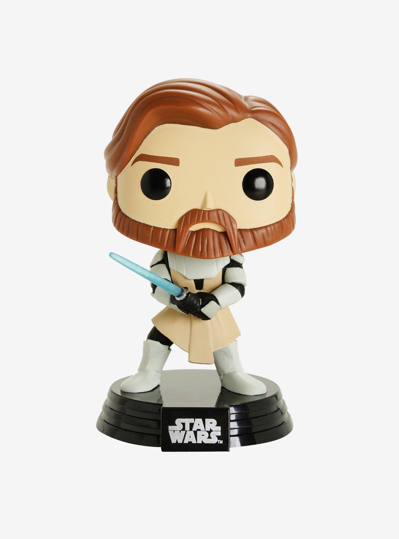 Funko Pop! Star Wars: The Clone Wars Obi Wan Kenobi Vinyl Bobble-Head, , alternate