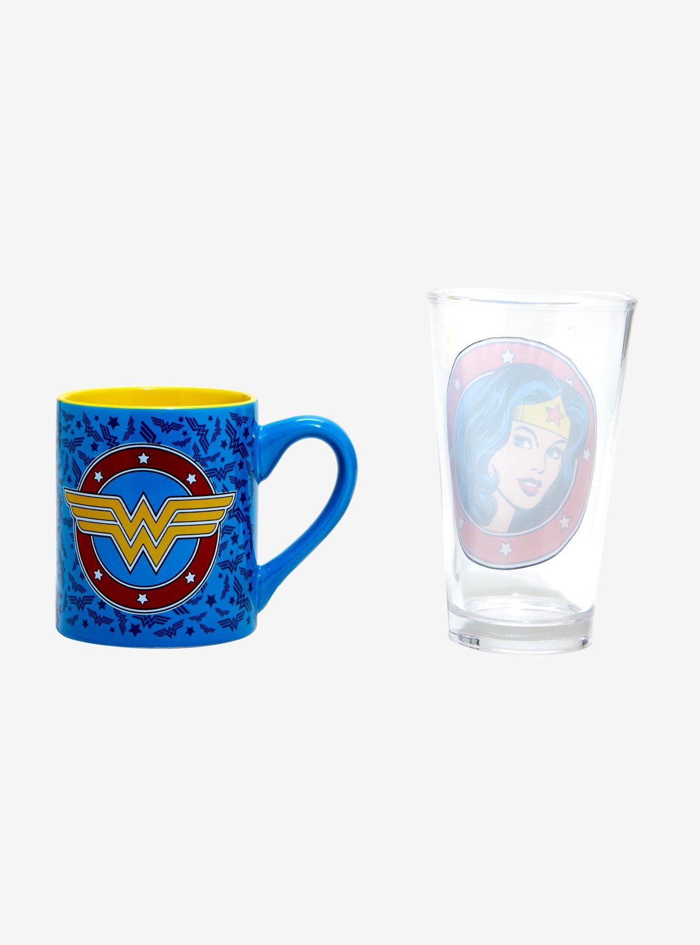 DC Comics Wonder Woman Mug & Pint Glass Set, , alternate