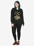 Harry Potter Yer A Wizard Harry Girls Pullover Plus Size, , alternate