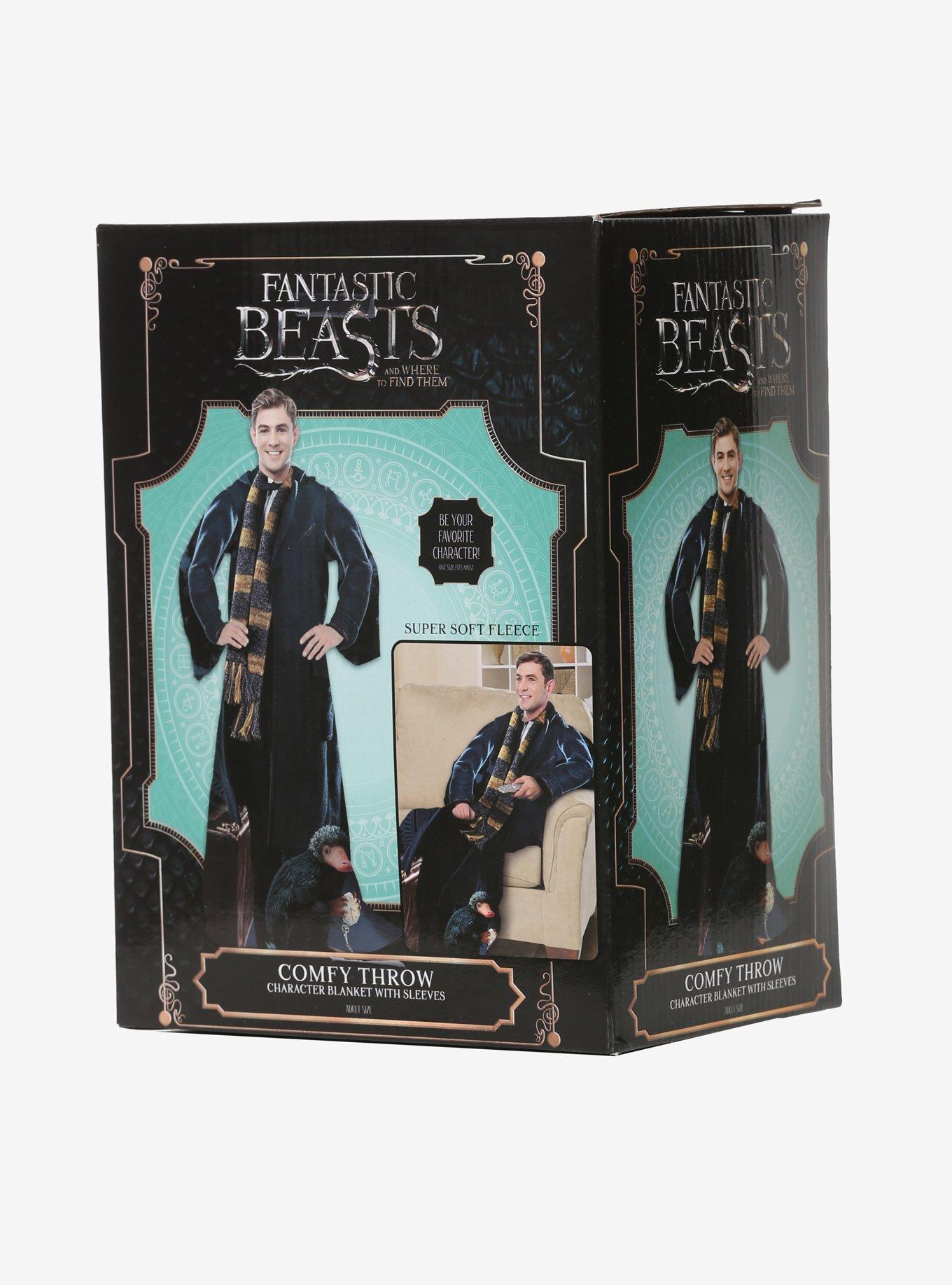 Fantastic Beasts And Where To Find Them Newt Scamander Sleeve Throw, , alternate