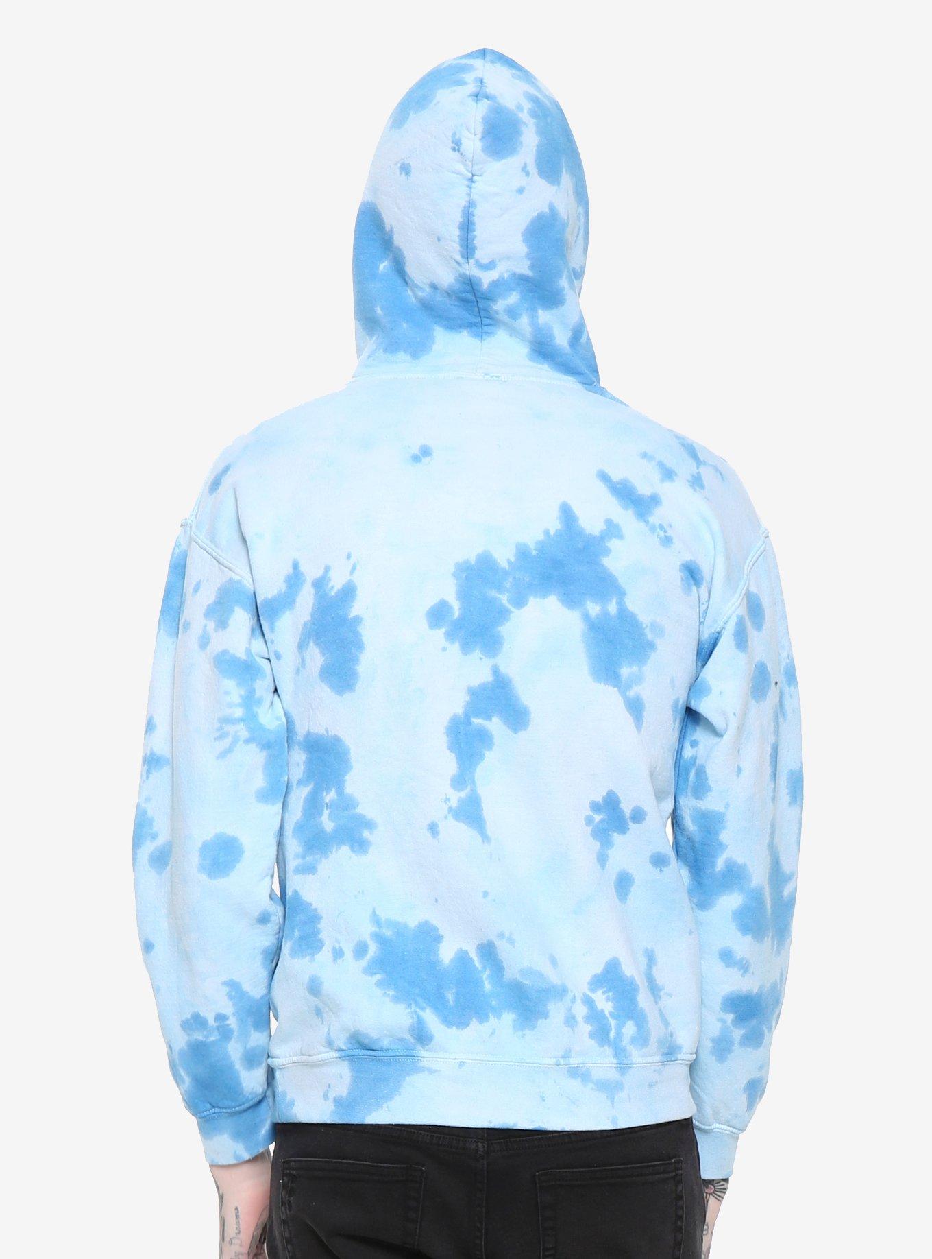 No Doubt Pink & Blue Tie-Dye Hoodie, , alternate