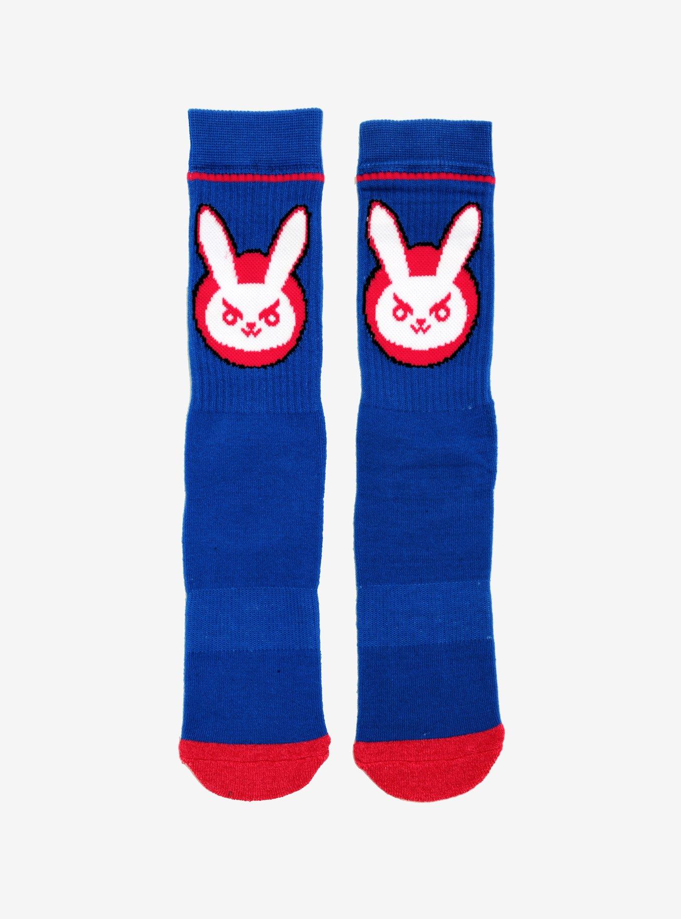 Overwatch D.Va Crew Socks, , alternate