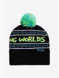 Rick And Morty Peace Among Worlds Pom Beanie, , alternate