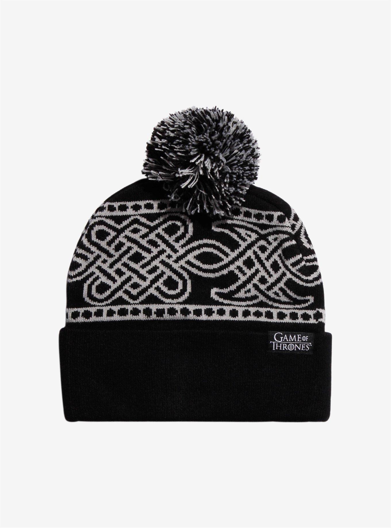Game Of Thrones House Stark Pom Beanie, , alternate