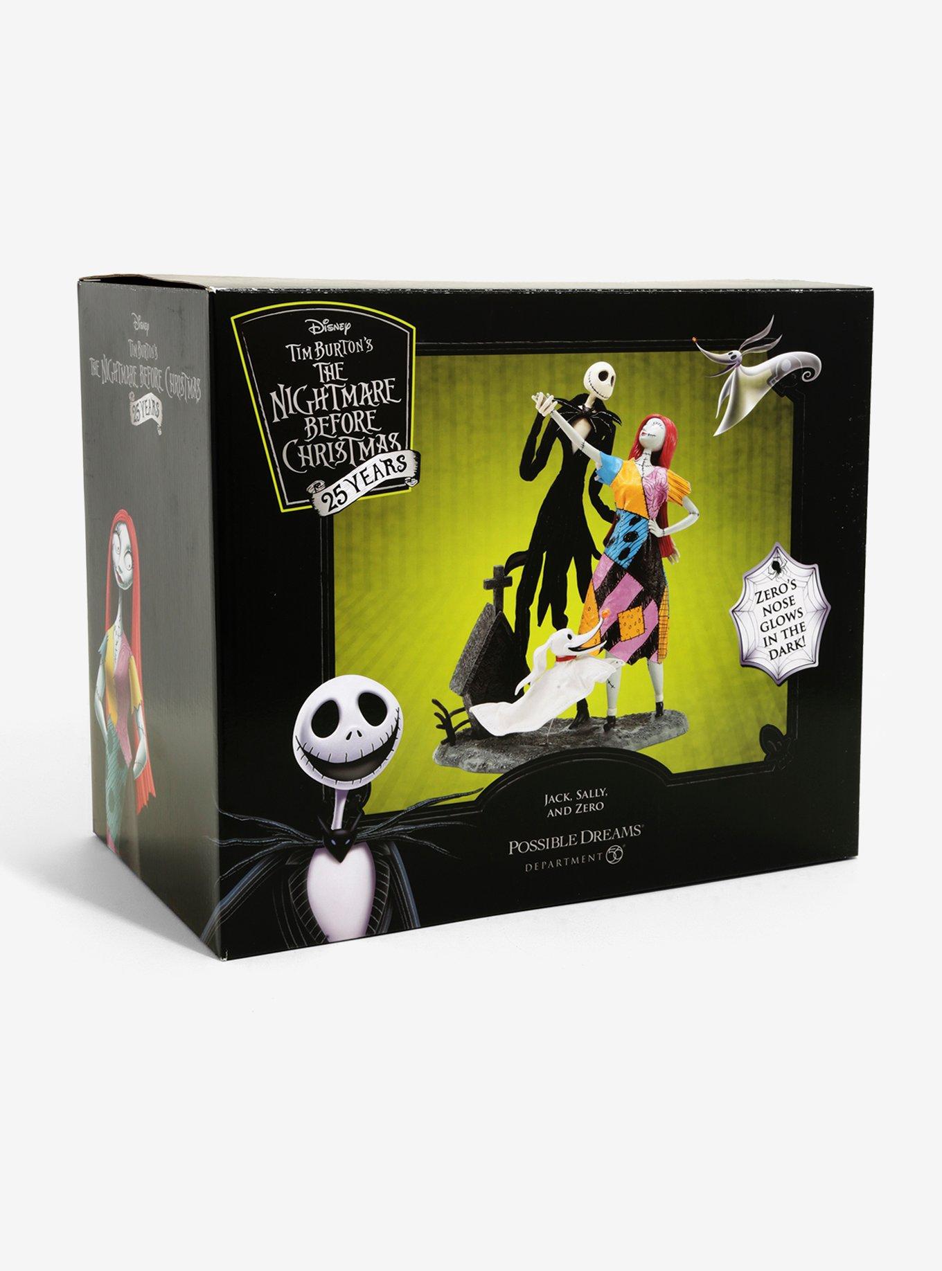 The Nightmare Before Christmas Jack Sally & Zero Figure, , alternate
