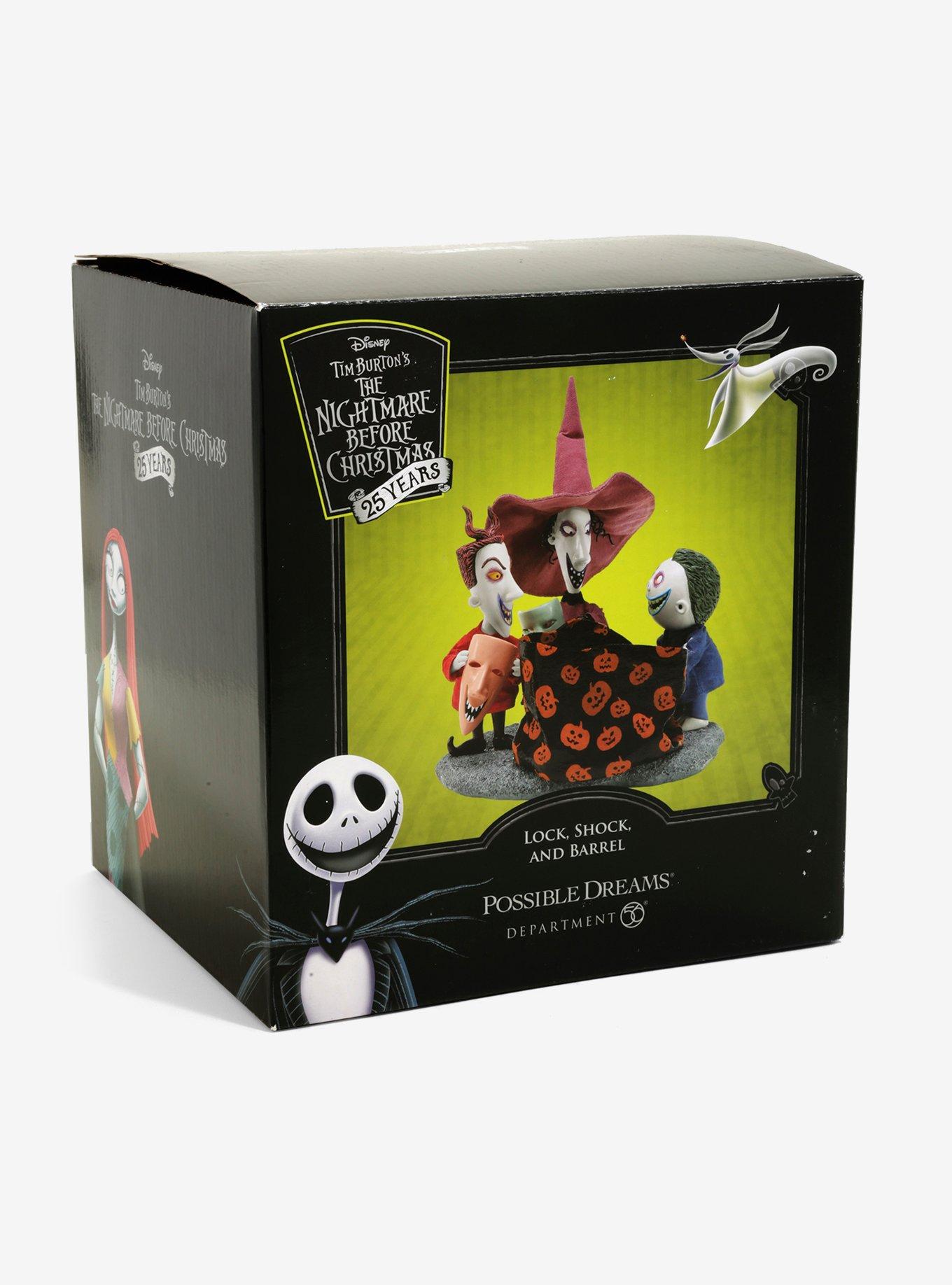 The Nightmare Before Christmas Lock Shock & Barrel Statue, , alternate