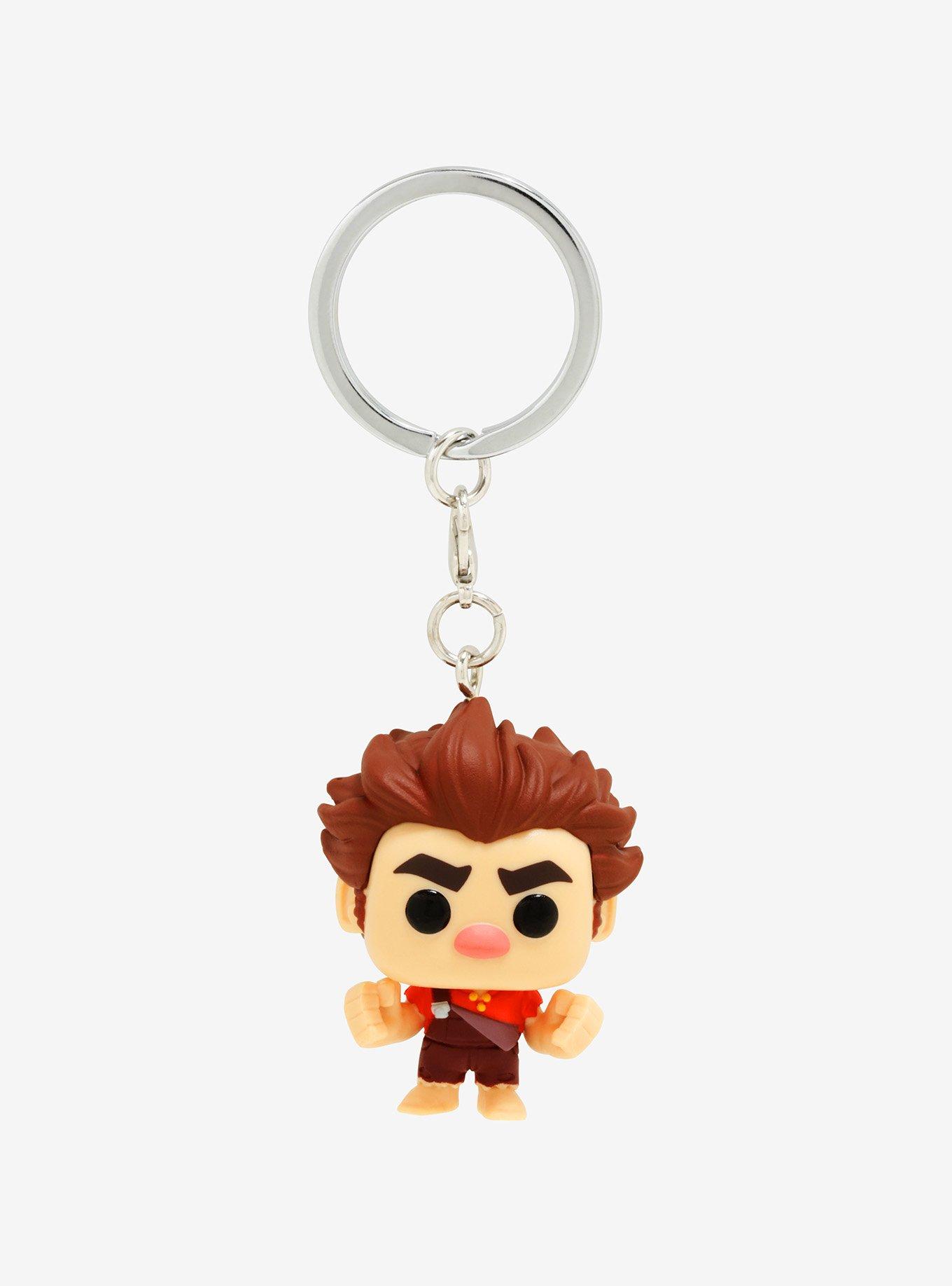 Funko Pocket Pop! Disney Ralph Breaks The Internet Wreck-It Ralph Vinyl Key Chain, , alternate