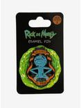 Rick And Morty Mr. Meeseeks Enamel Pin - BoxLunch Exclusive, , alternate