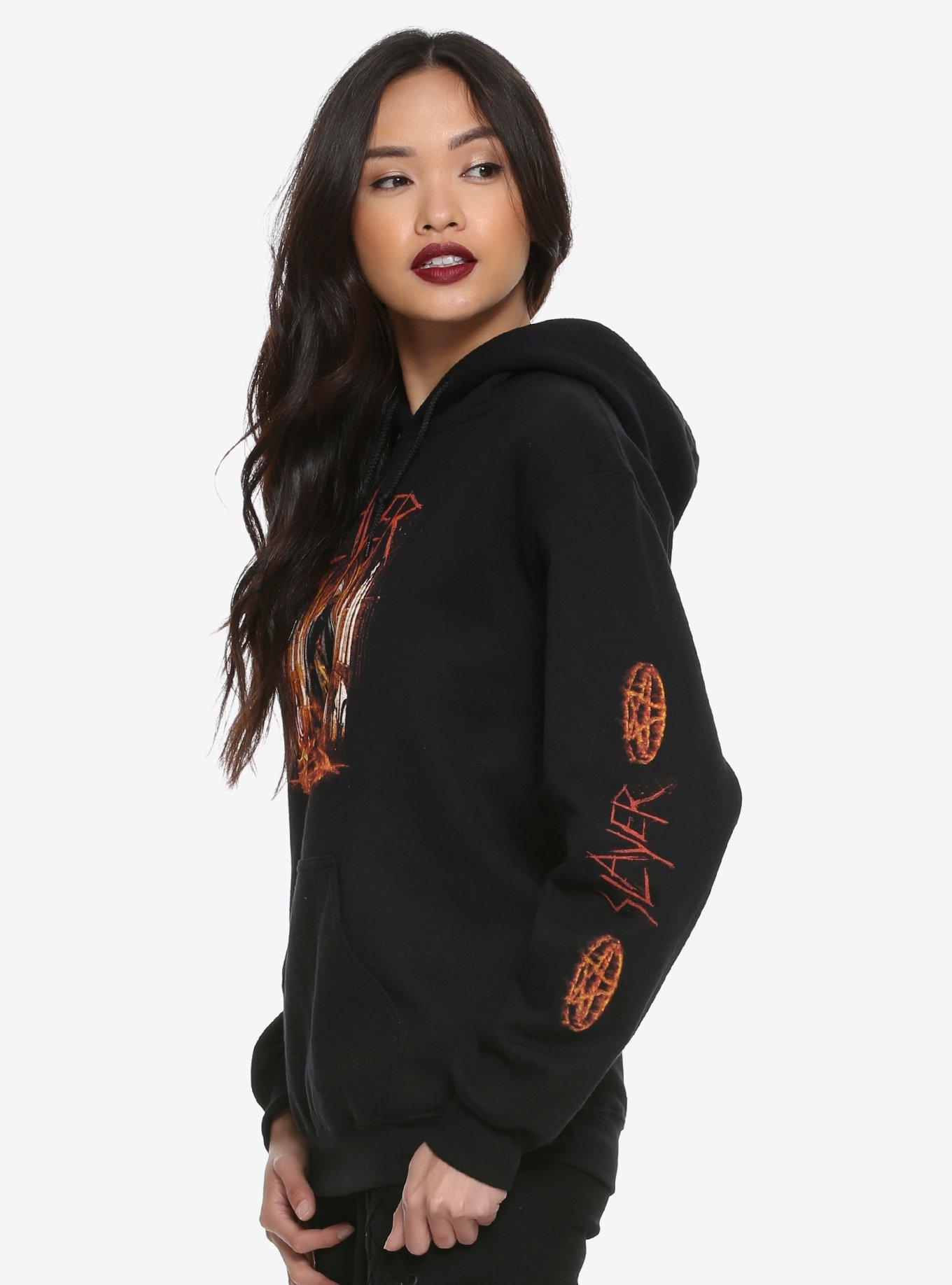 Slayer Summoning Church Girls Hoodie, , alternate