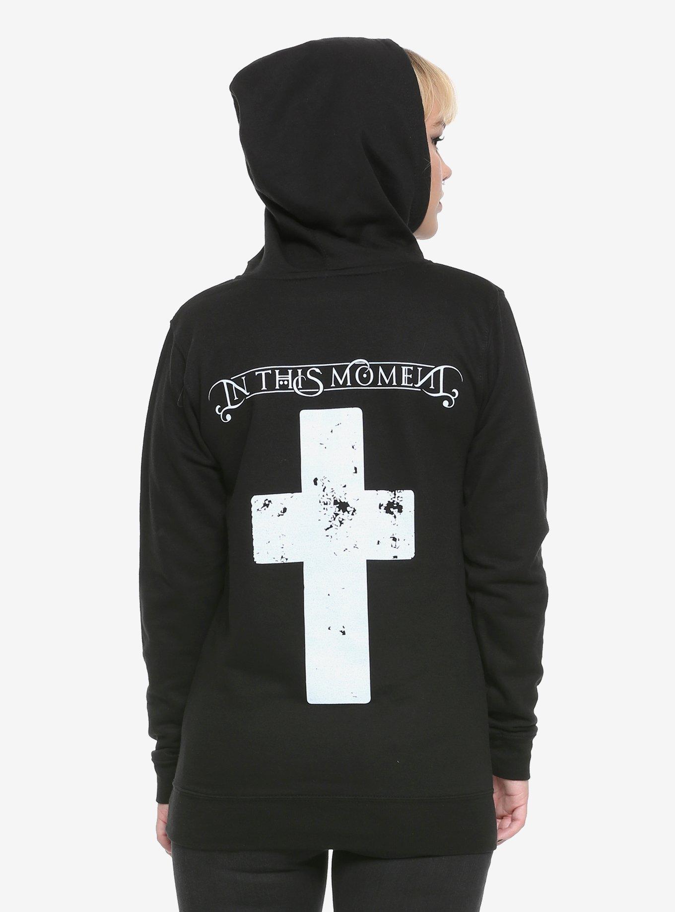 In This Moment Natural Born Sinner Girls Hoodie, , alternate