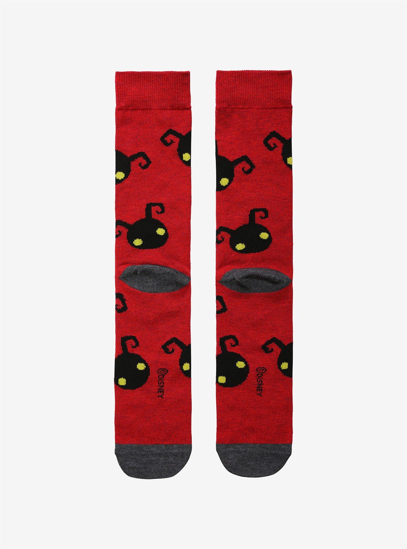Disney Kingdom Hearts Heartless Socks, , alternate