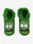 Rick And Morty Pickle Rick Slipper Socks - BoxLunch Exclusive, , alternate