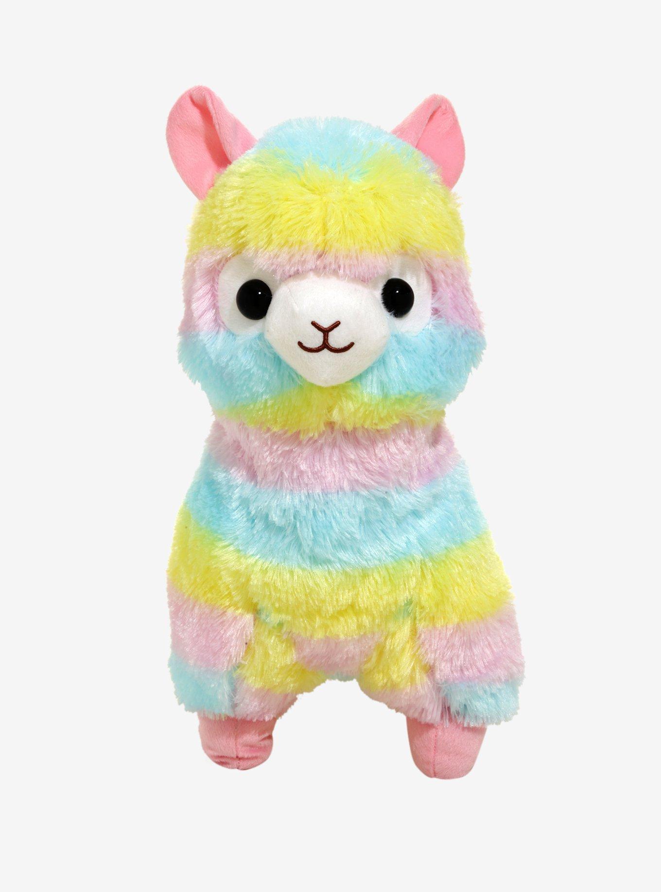 Amuse Rainbow Alpaca Plush, , alternate