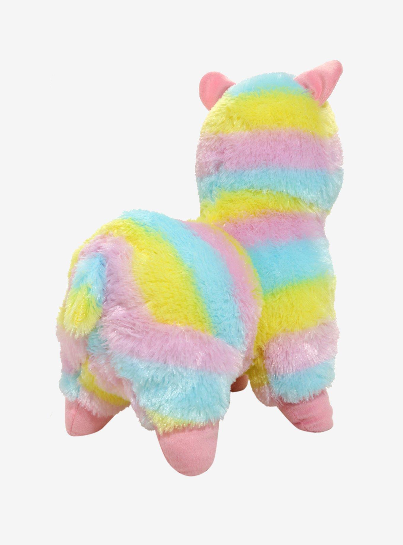 Amuse Rainbow Alpaca Plush, , alternate
