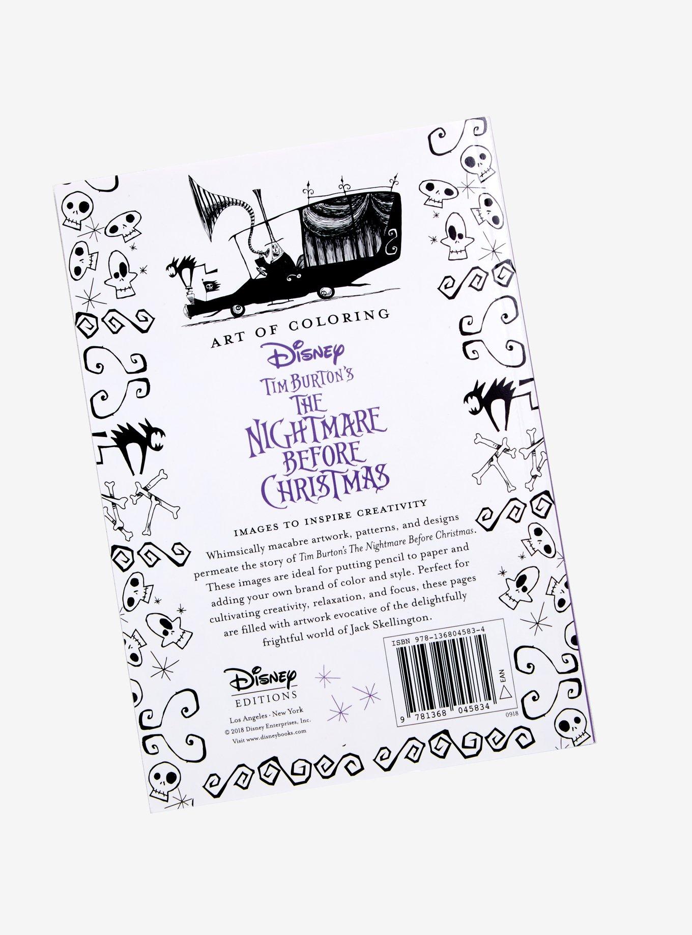 The Nightmare Before Christmas Mini Coloring Book, , alternate