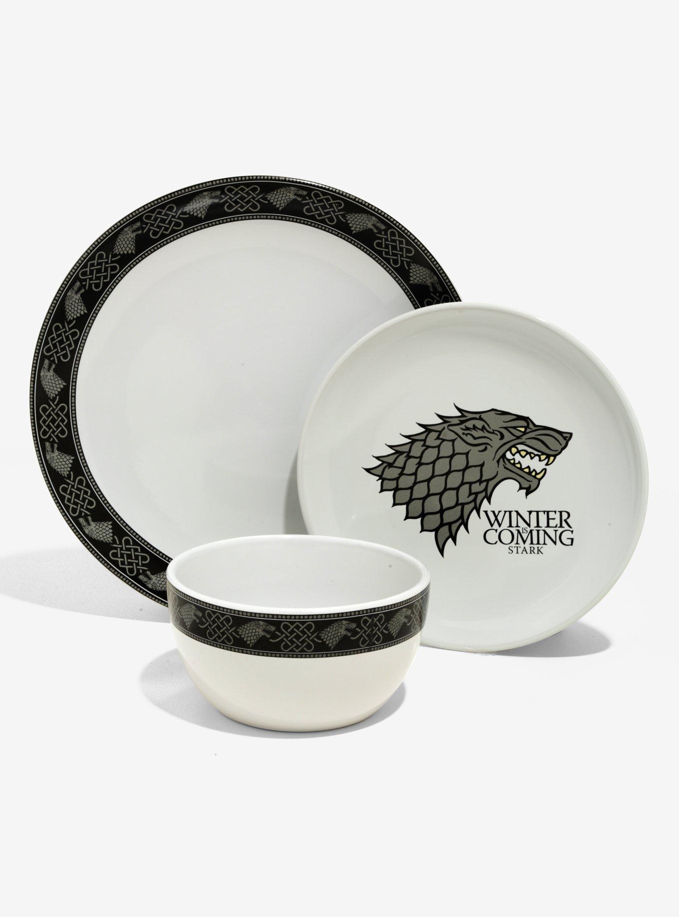 Game Of Thrones Stark Dinnerware Set, , alternate