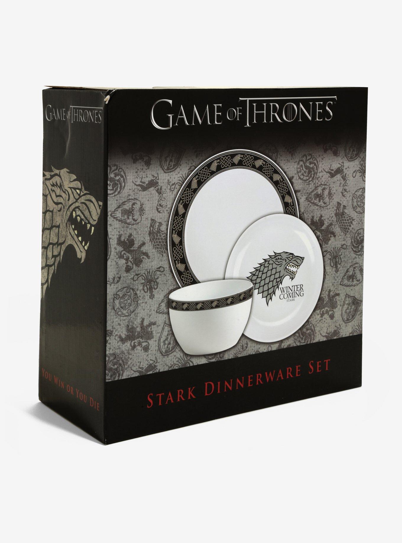 Game Of Thrones Stark Dinnerware Set, , alternate