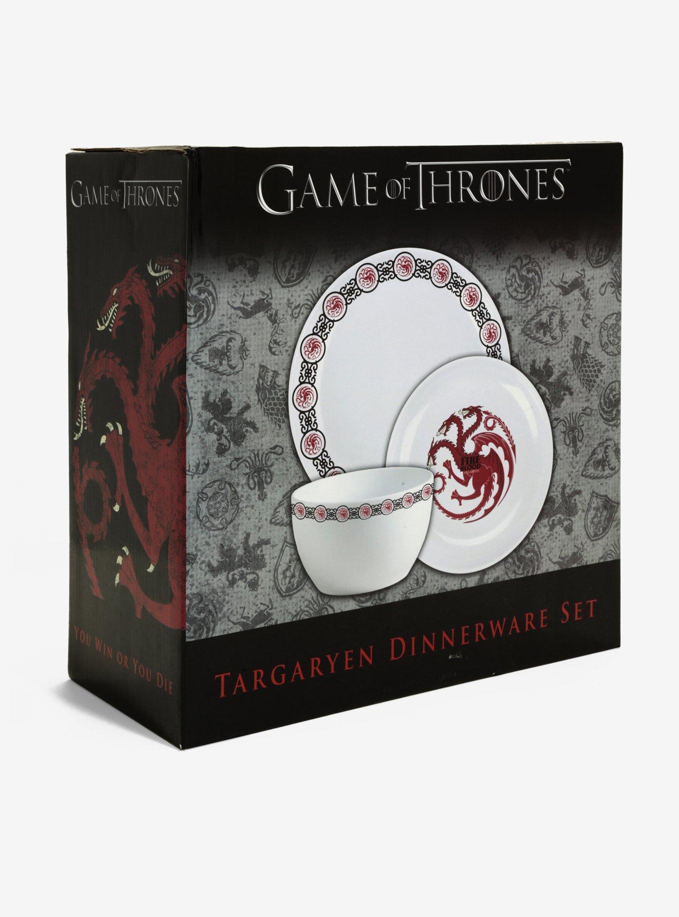 Game Of Thrones Targaryen Dinnerware Set, , alternate