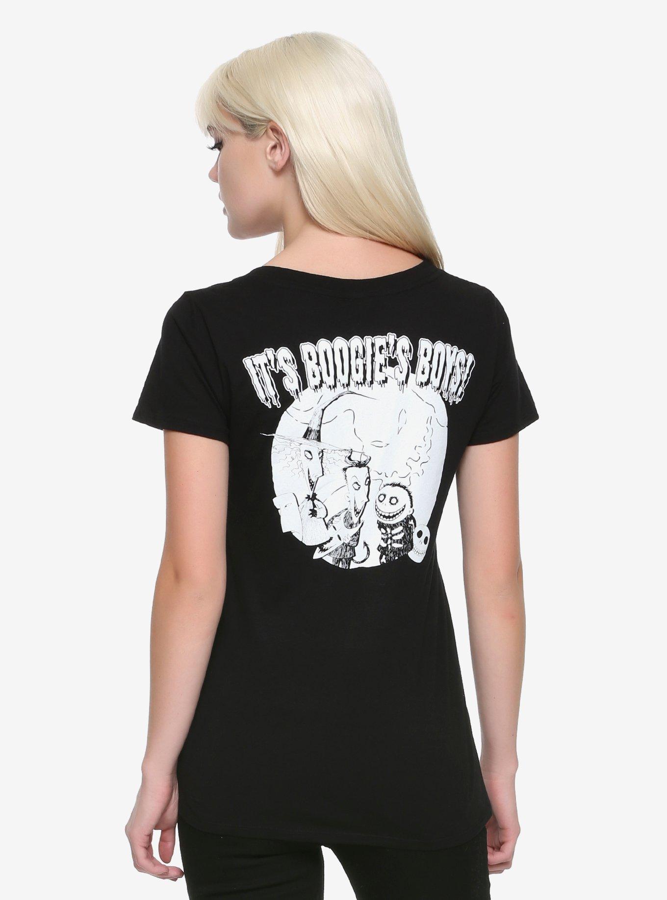 The Nightmare Before Christmas Oogie's Boys Girls T-Shirt, BLACK, alternate