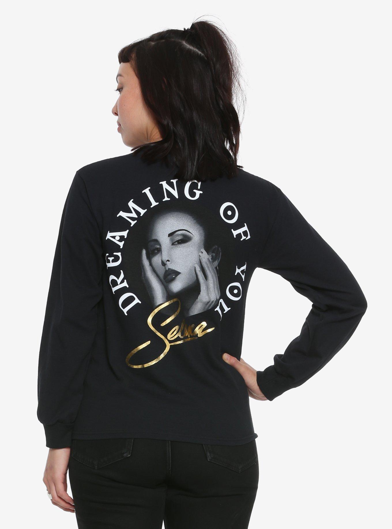 Selena Dreaming Of You Long-Sleeve Girls T-Shirt, BLACK, alternate