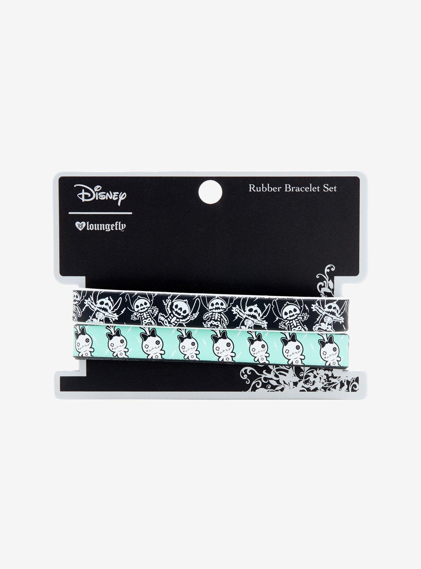 Loungefly Disney Lilo & Stitch Rubber Bracelet Set, , alternate