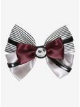 The Nightmare Before Christmas Jack Striped Hair Bow, , alternate