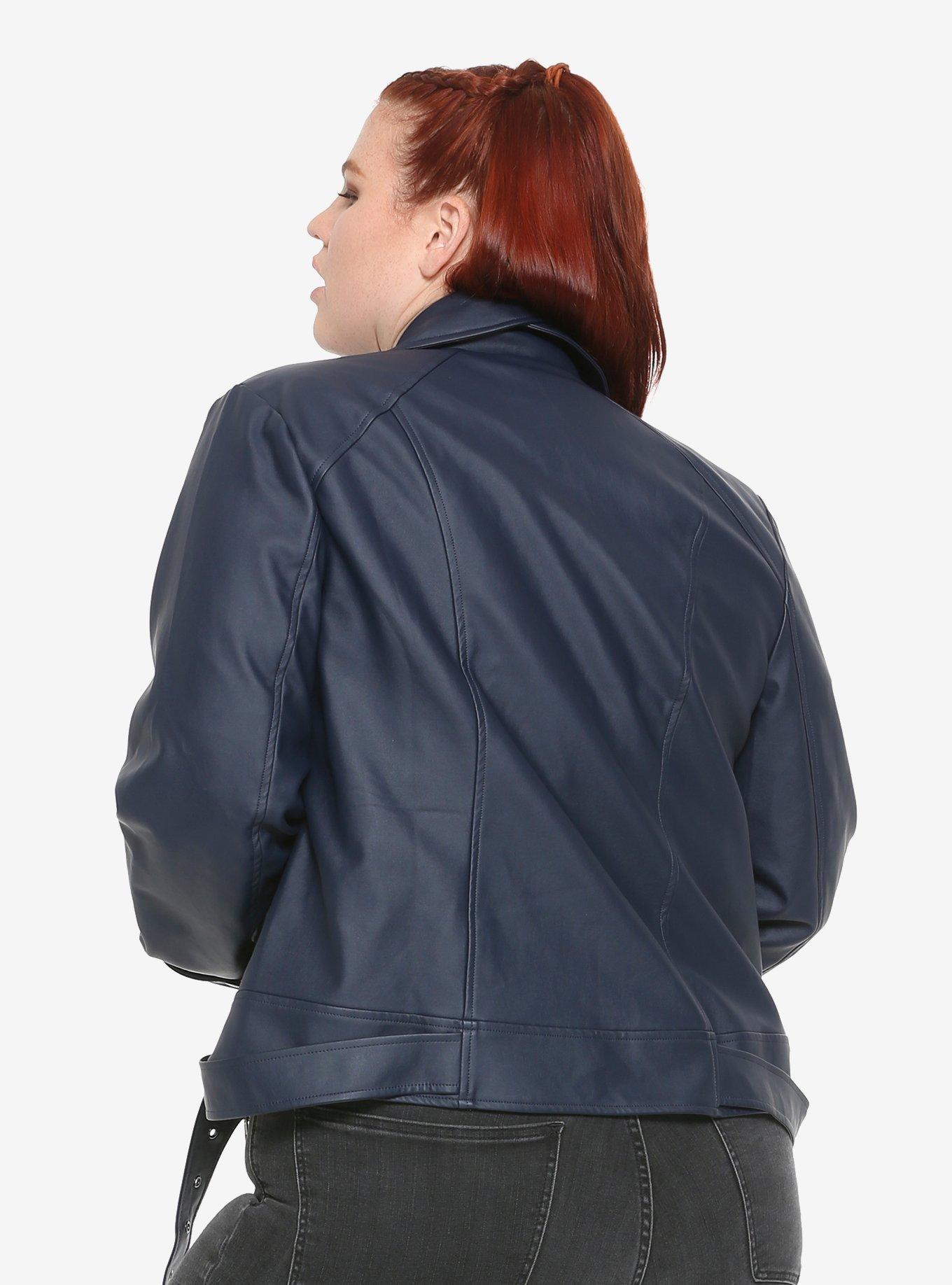 Fantastic Beasts: The Crimes of Grindelwald Tina Girls Faux Leather Jacket Plus Size, , alternate