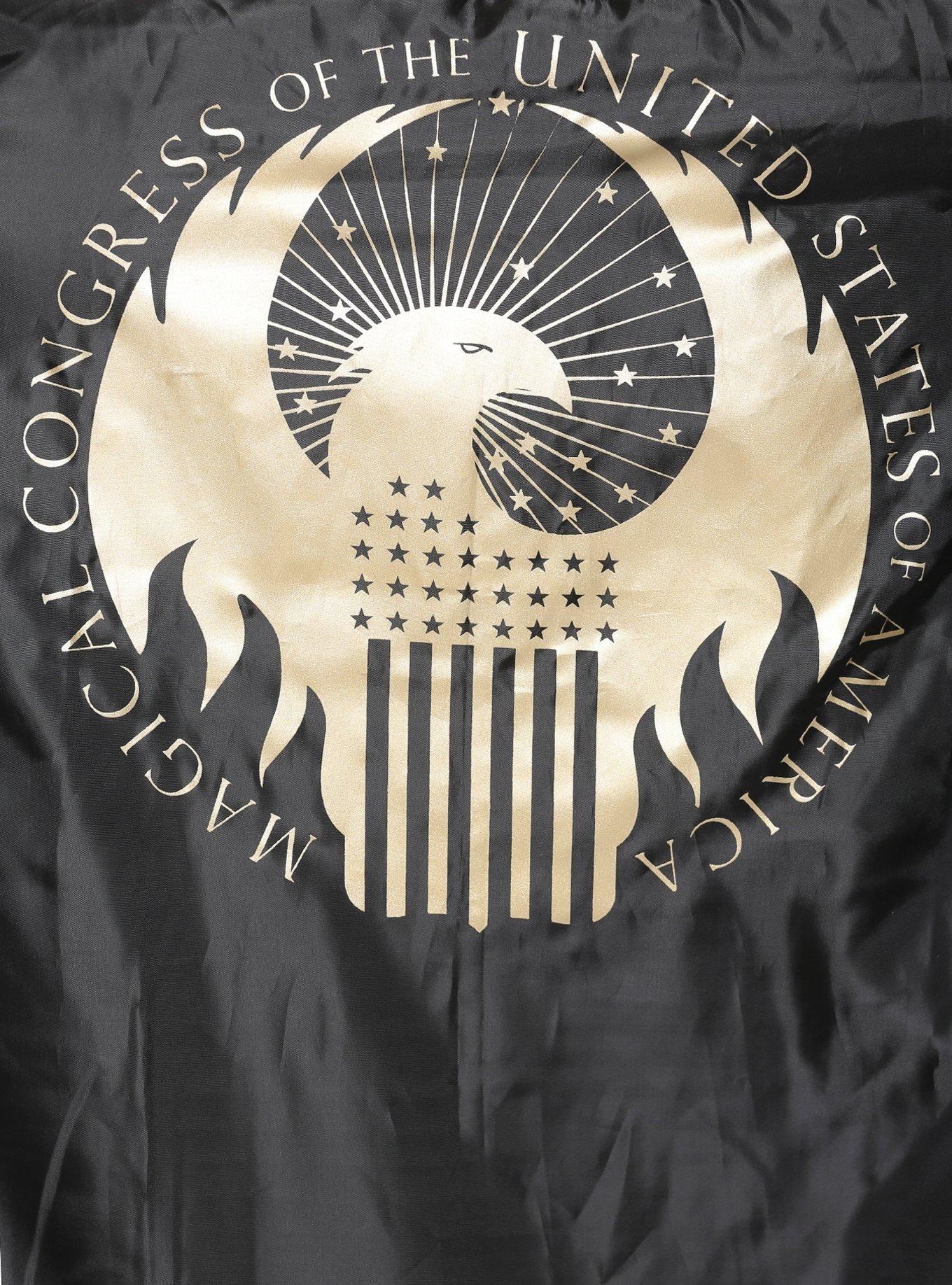 Fantastic Beasts: The Crimes of Grindelwald Tina Girls Faux Leather Jacket Plus Size, , alternate