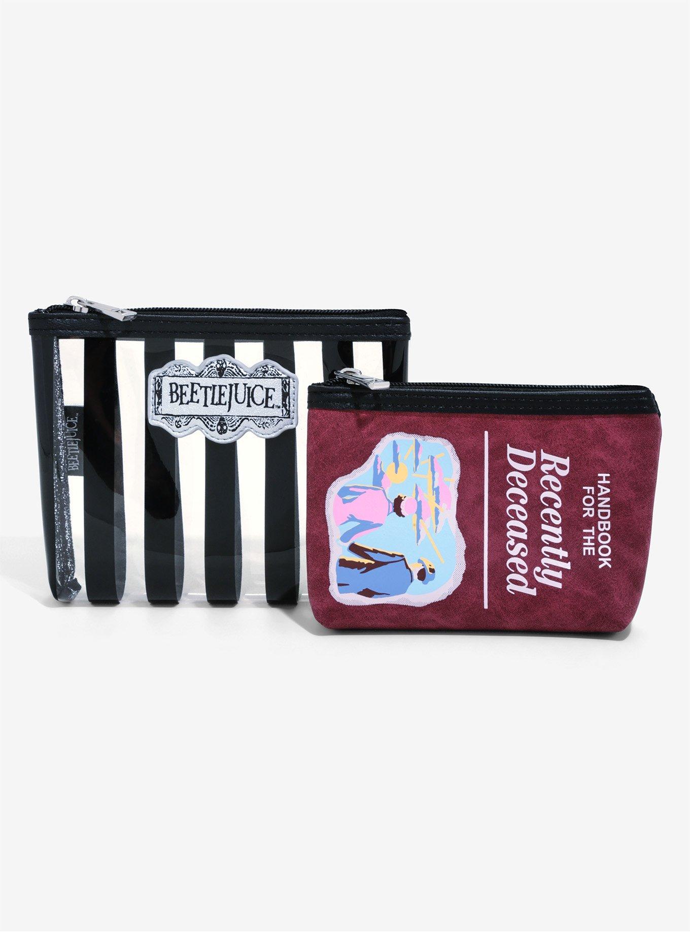 Beetlejuice Cosmetic Bag Set - BoxLunch Exclusive, , alternate