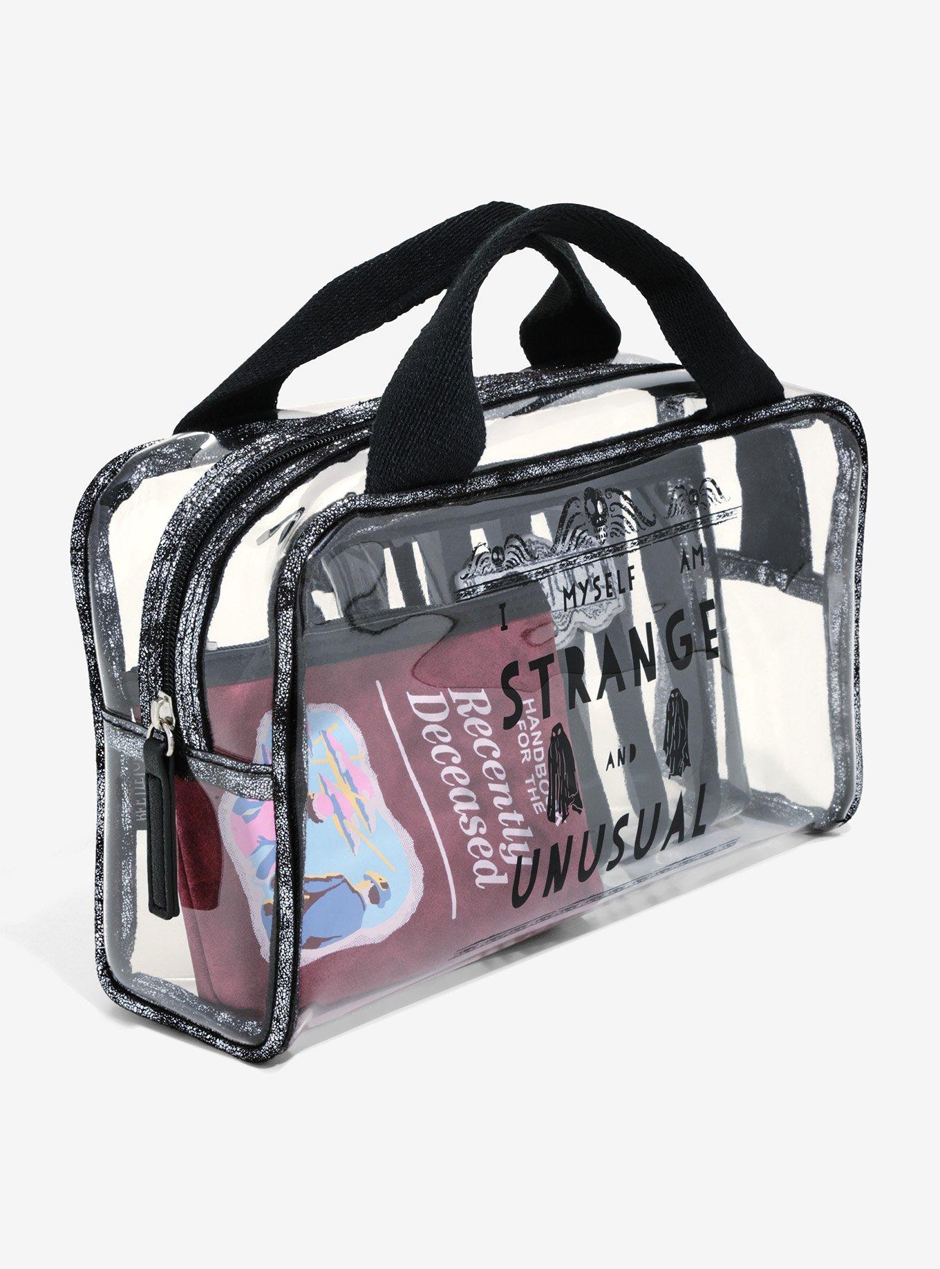 Beetlejuice Cosmetic Bag Set - BoxLunch Exclusive, , alternate