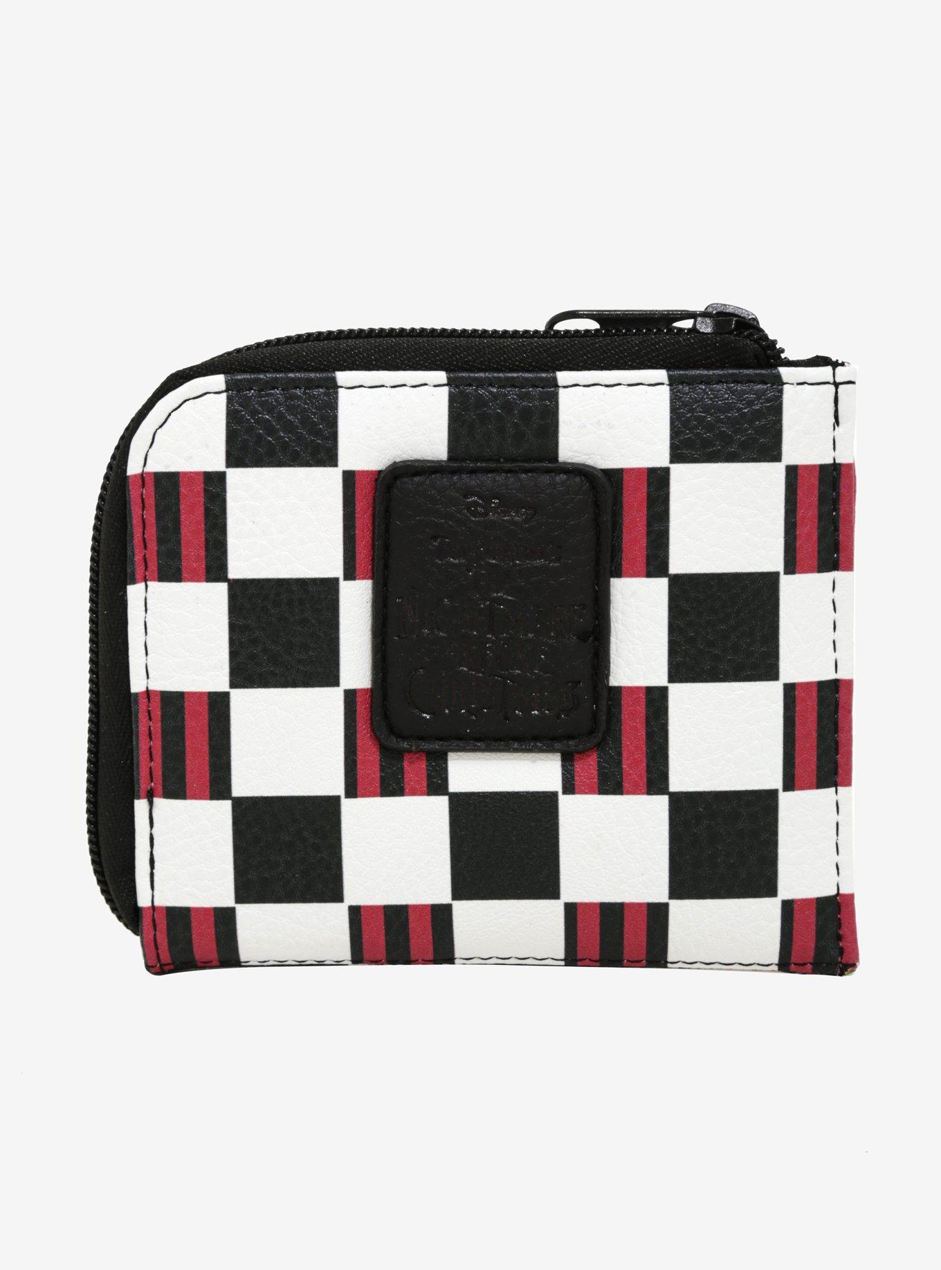 Loungefly The Nightmare Before Christmas Spiral Hill Square Zipper Wallet, , alternate