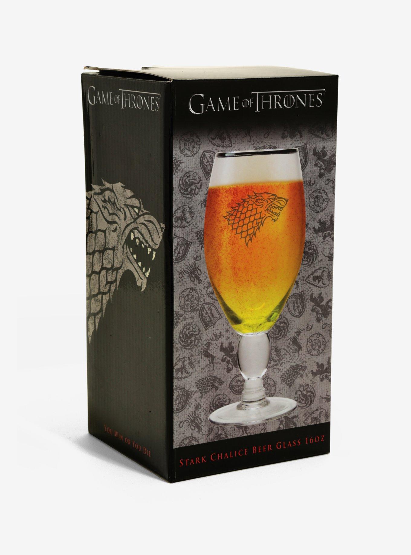 Game Of Thrones Stark Chalice Beer Glass, , alternate