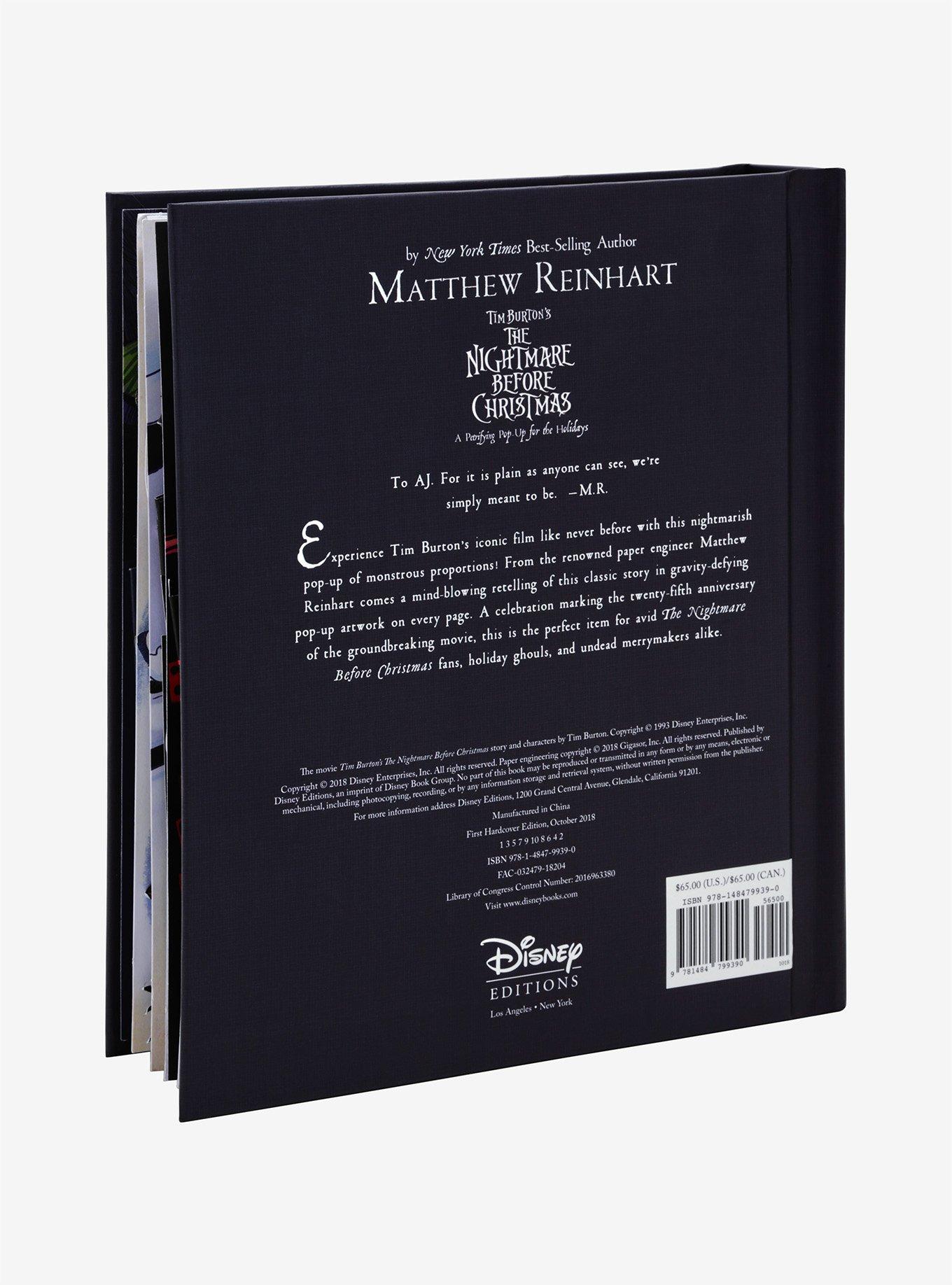 The Nightmare Before Christmas Pop-Up Book, , alternate