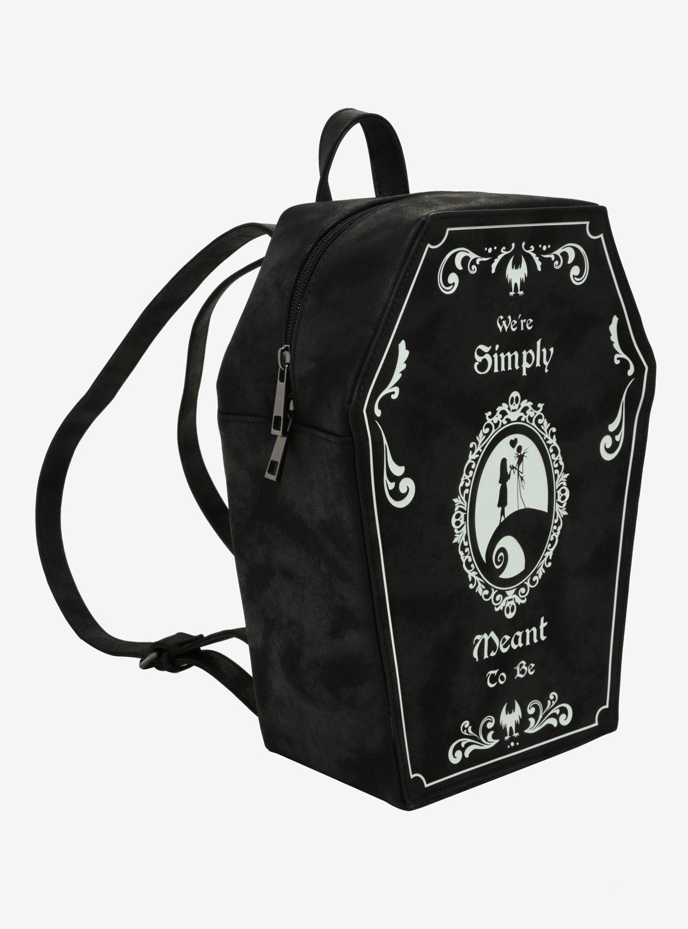 The Nightmare Before Christmas Simply Meant To Be Coffin Mini Backpack, , alternate