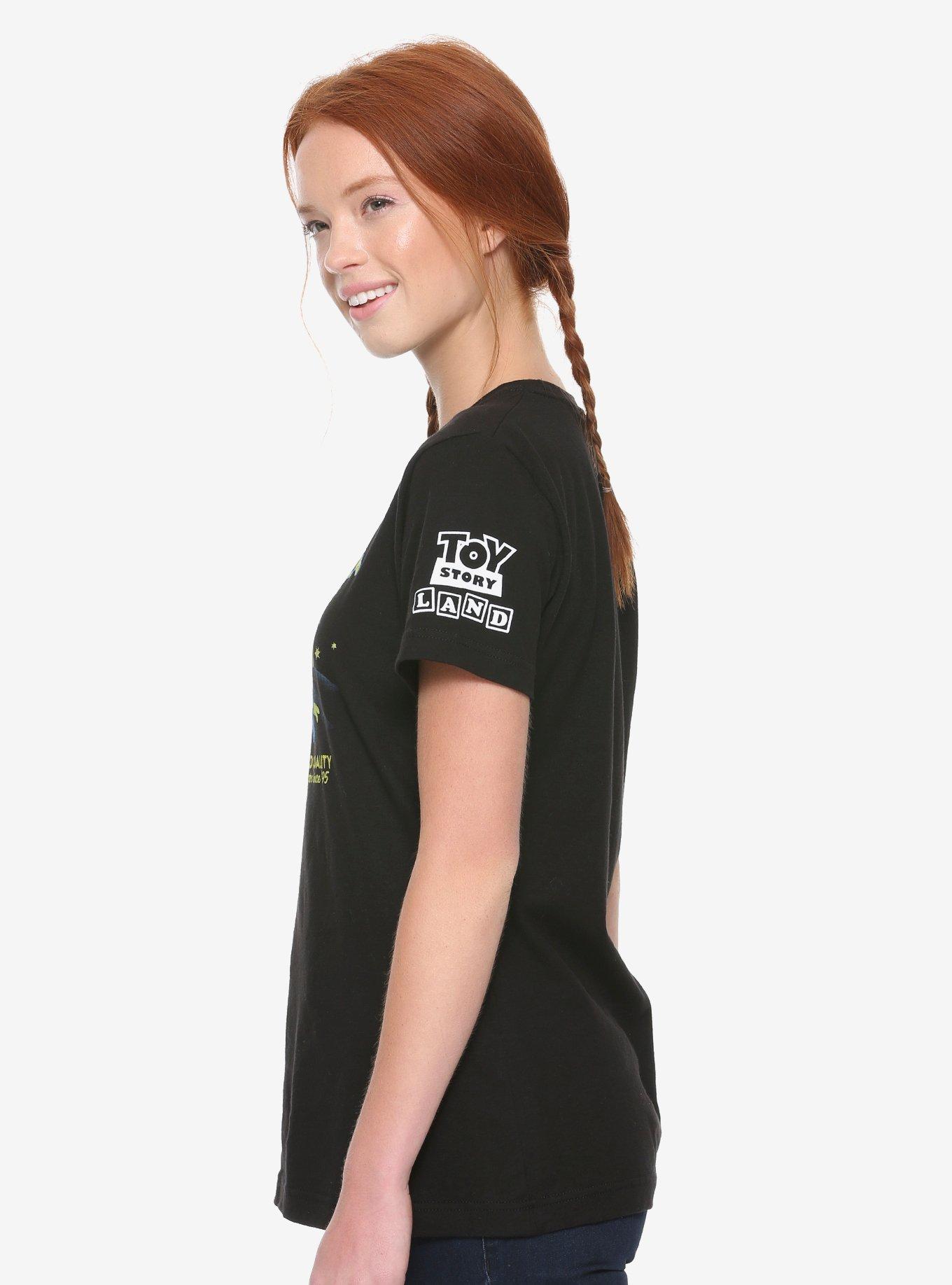 Disney Pixar Toy Story Land Pizza Planet Moon Womens Tee - BoxLunch Exclusive, , alternate