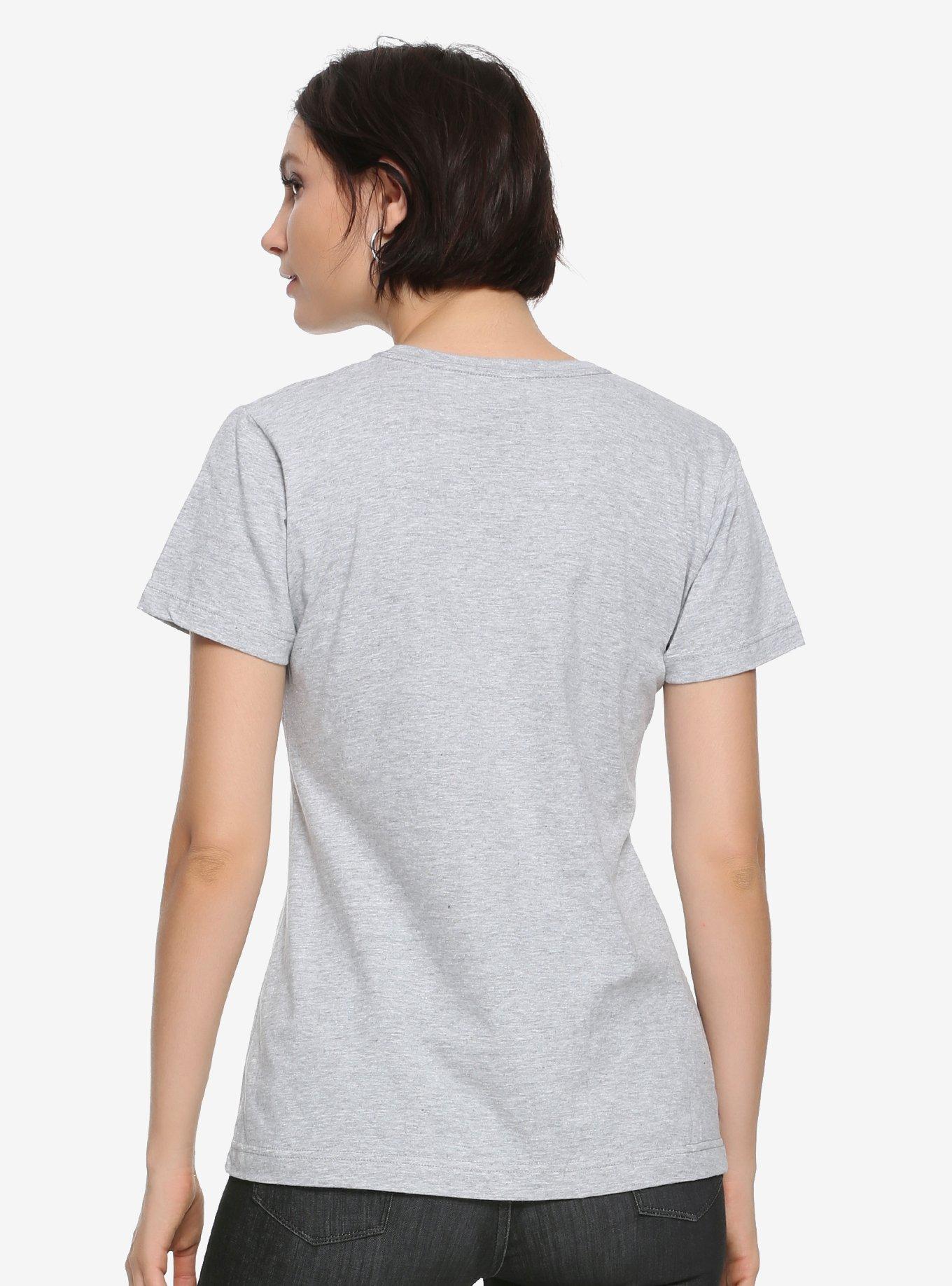 Star Wars Porgs Floral Banner Womens T-Shirt - BoxLunch Exclusive, , alternate