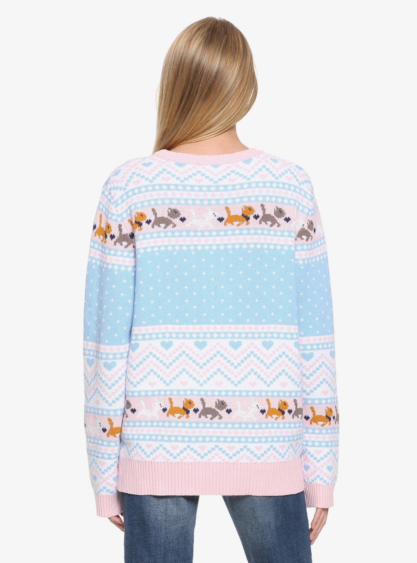 Disney The Artistocats Marie Holiday Sweater, , alternate