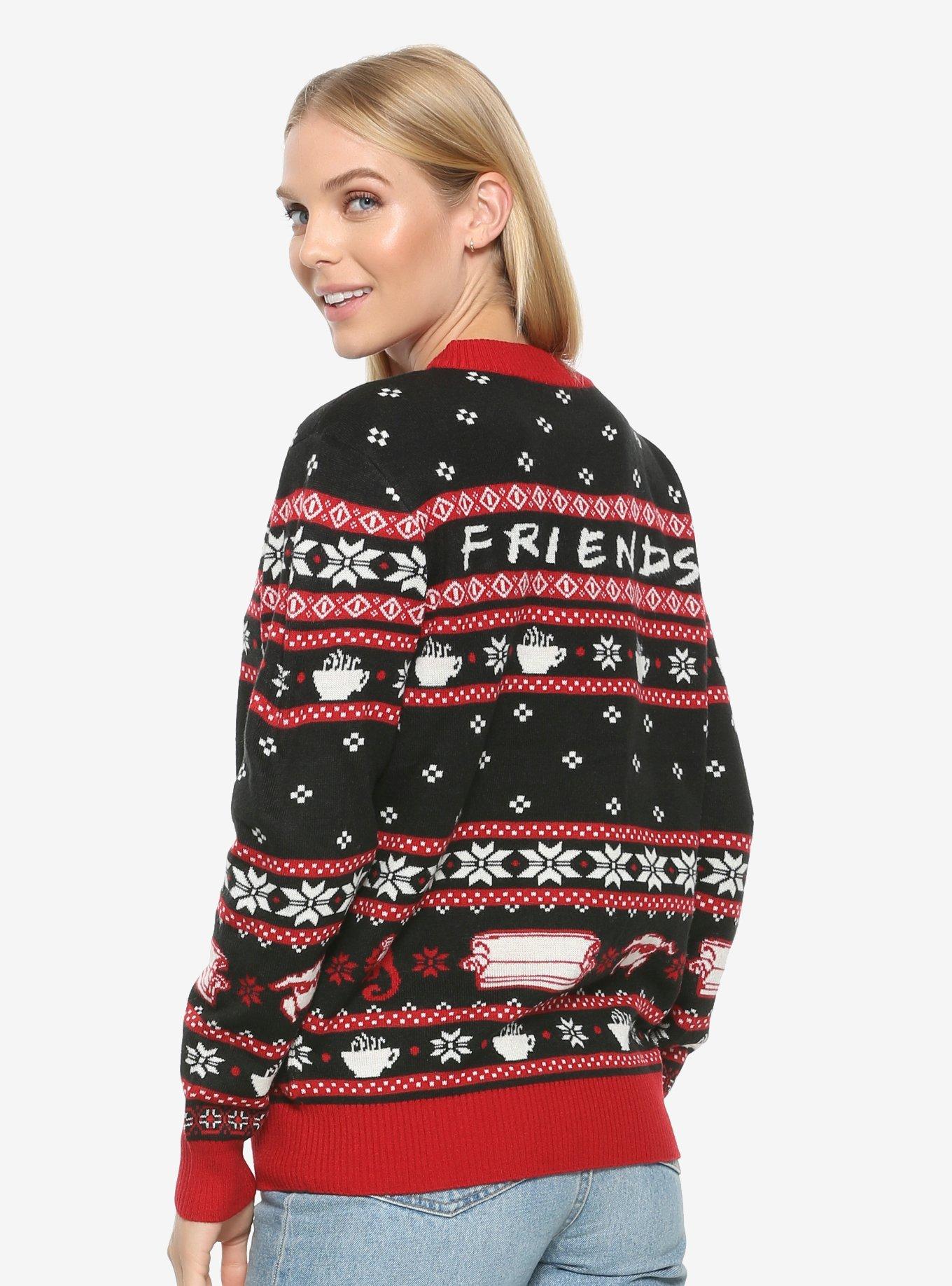 Friends Holiday Sweater - BoxLunch Exclusive, , alternate