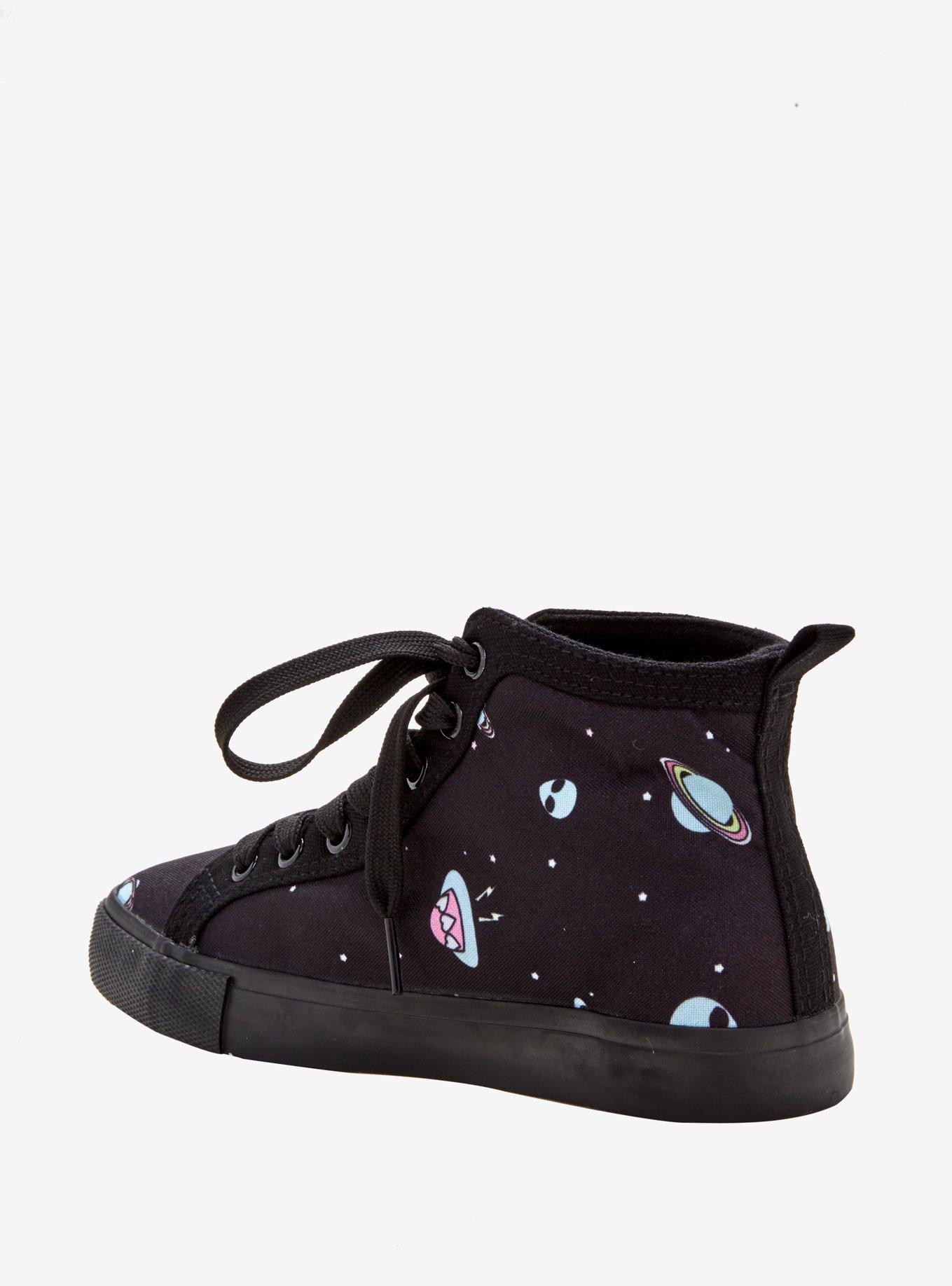 UFO Alien Hi-Top Sneakers, MULTI, alternate