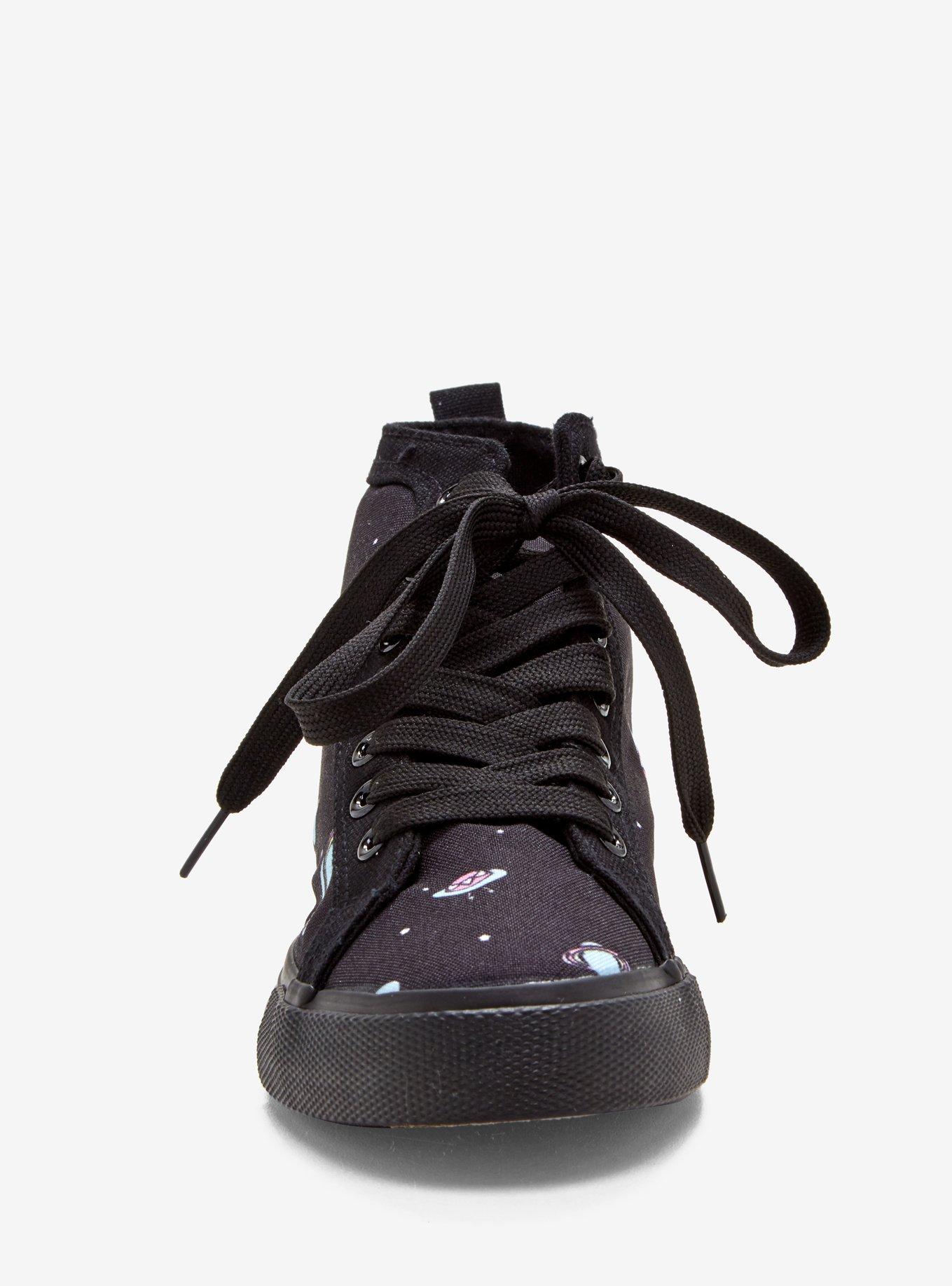 UFO Alien Hi-Top Sneakers, MULTI, alternate