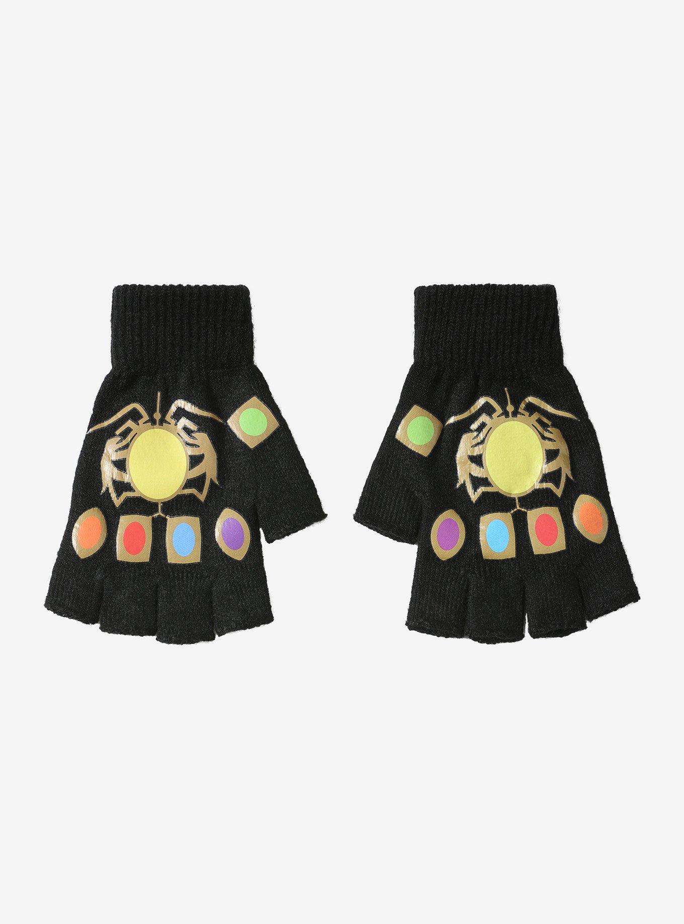 Marvel Avengers: Infinity War Infinity Gauntlet Fingerless Gloves, , alternate