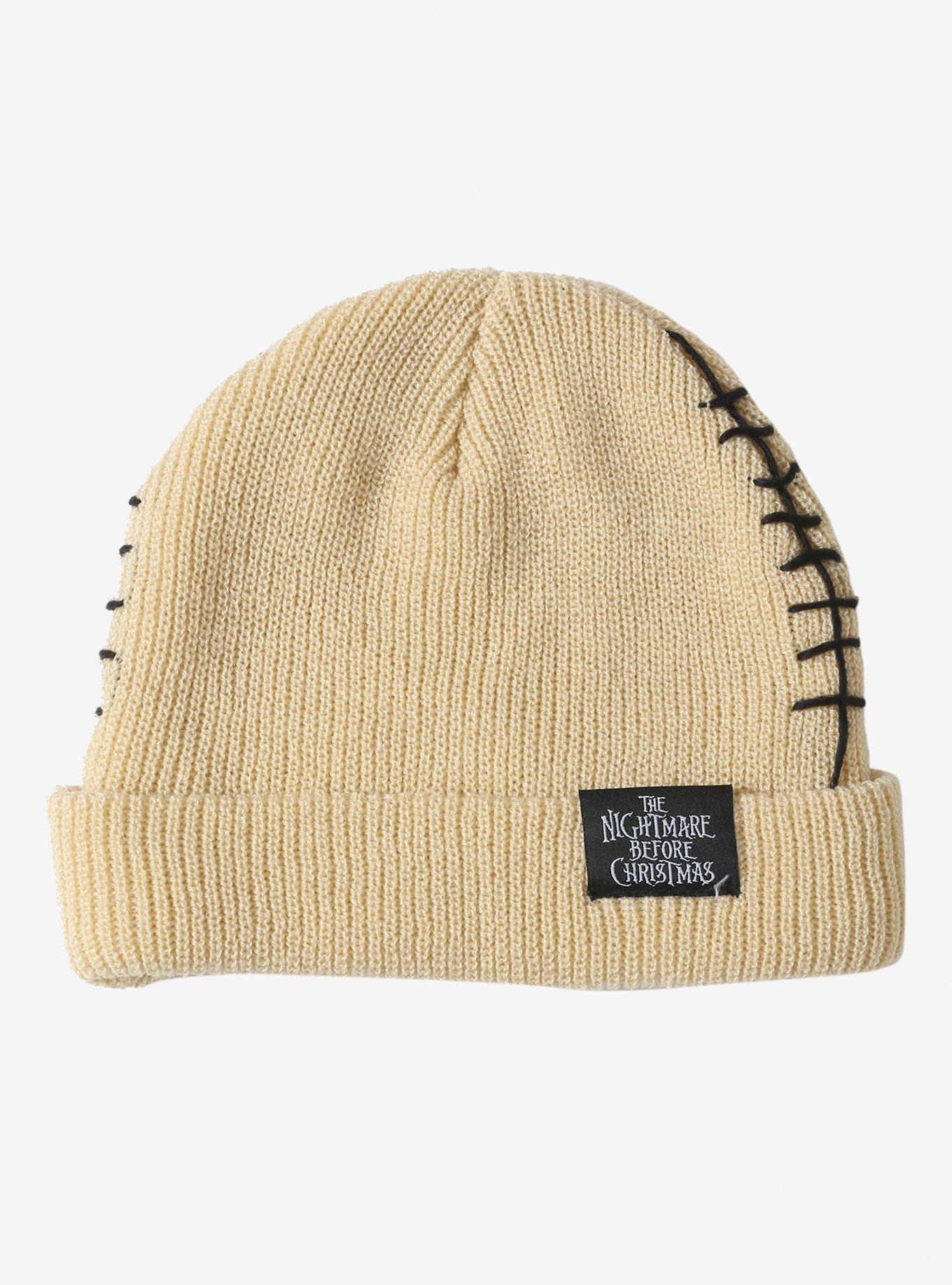 The Nightmare Before Christmas Oogie Boogie Face Watchman Beanie, , alternate