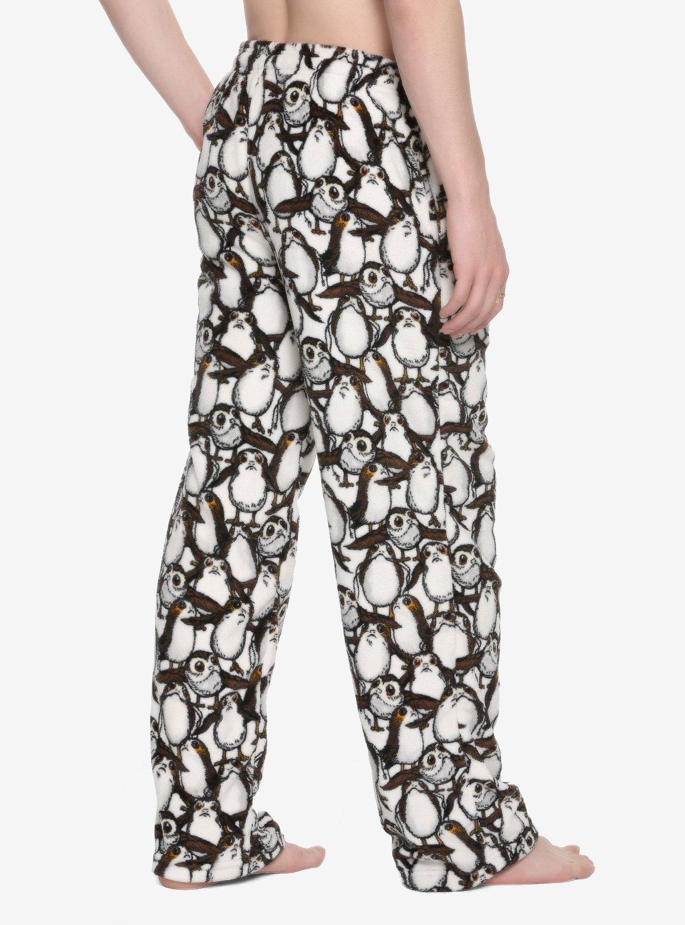 Star Wars Plush Porg Sleep Pants - BoxLunch Exclusive, , alternate