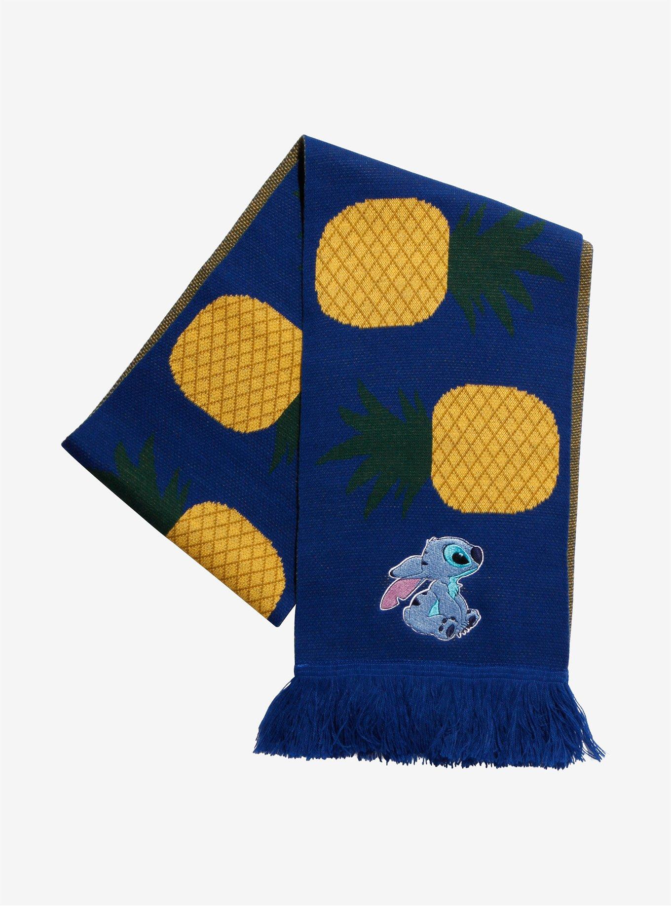 Disney Lilo & Stitch Pineapple Knit Scarf, , alternate